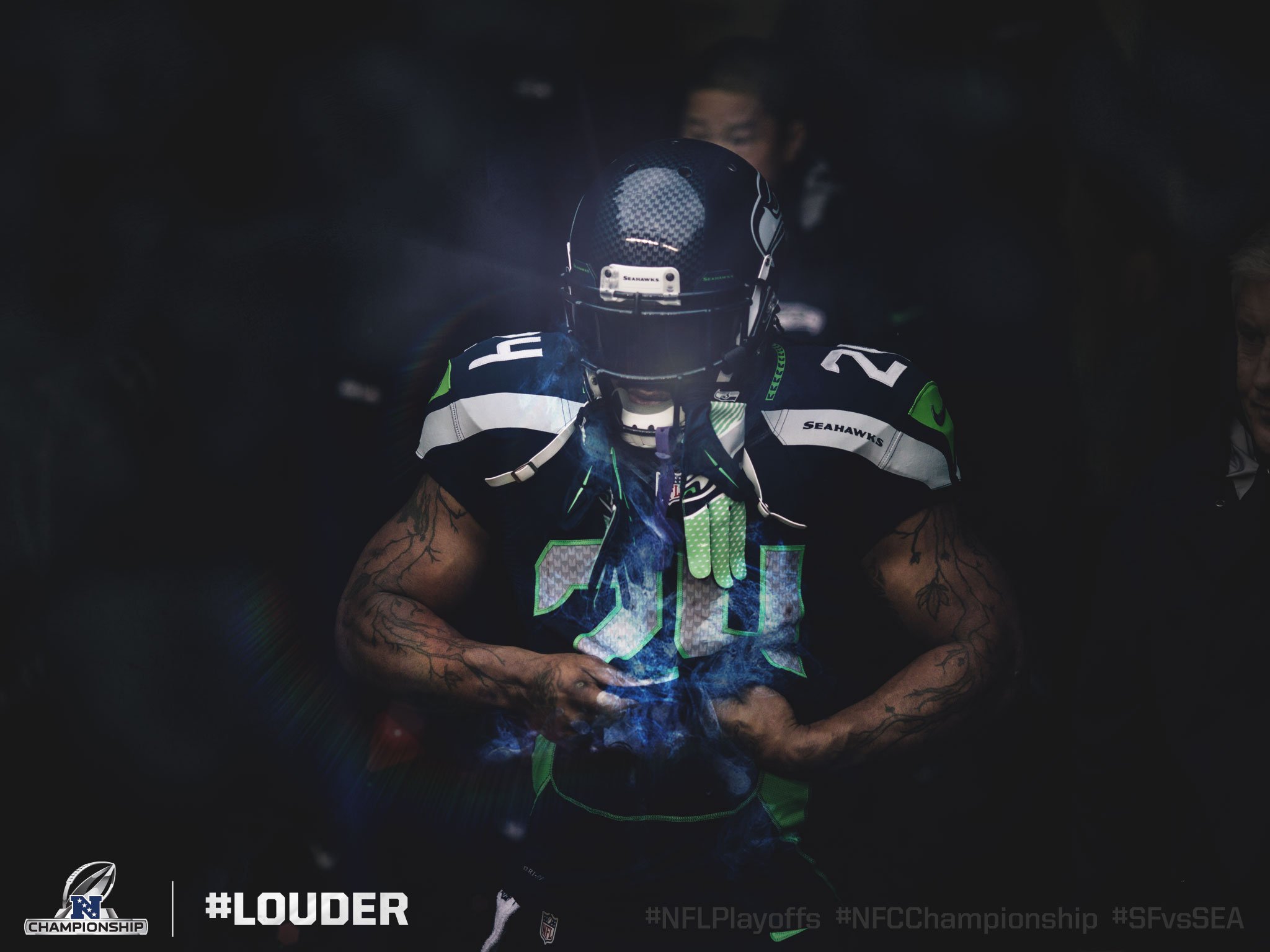 Giocatore Seattle Seahawks casco, 2048x1536 Hi-Res, Desktop