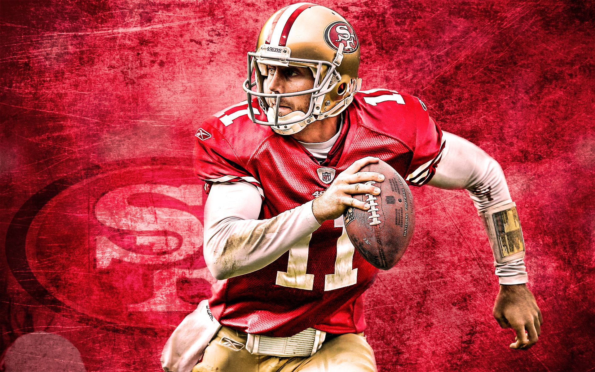 Giocatore San Francisco 49ers football, 1920x1200 Full HD+ WUXGA, Desktop