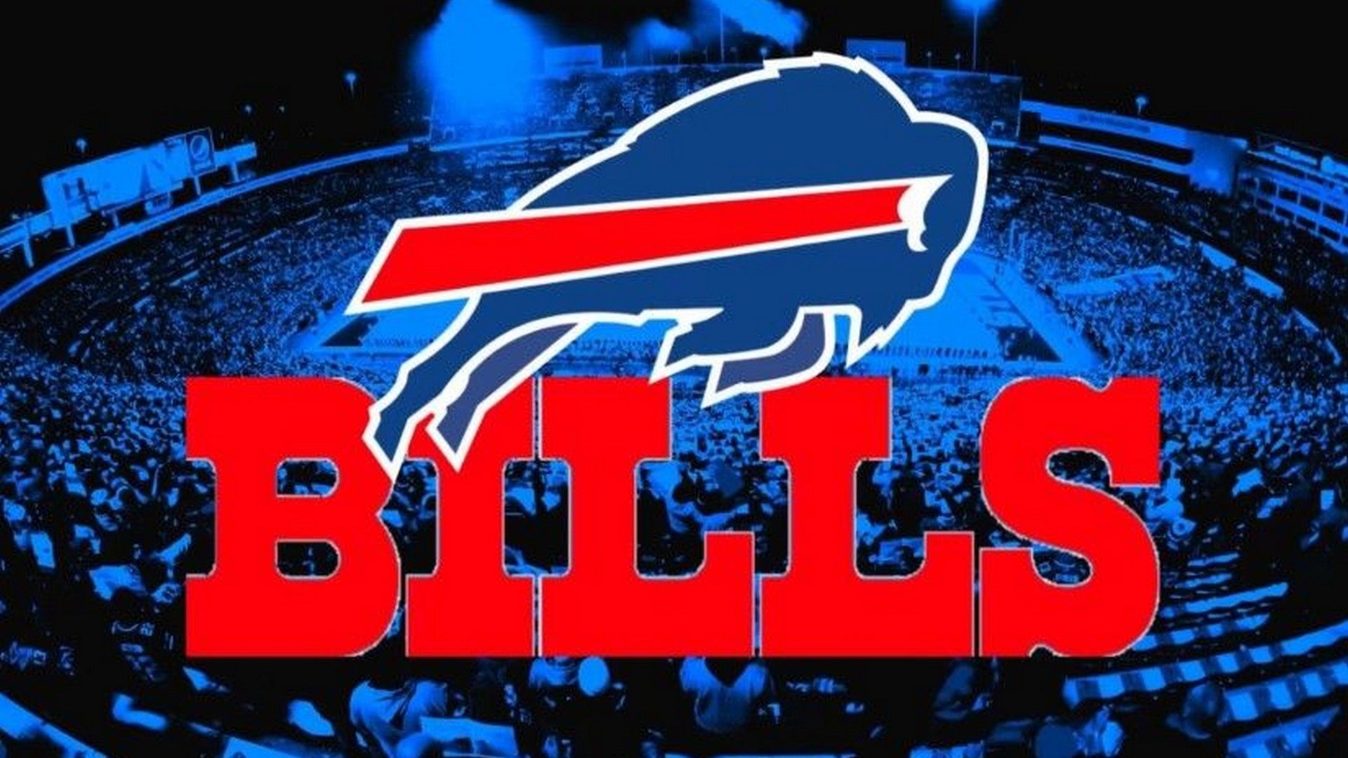 Logo Buffalo Bills stadio, 1920x1080 Full HD, PC Desktop