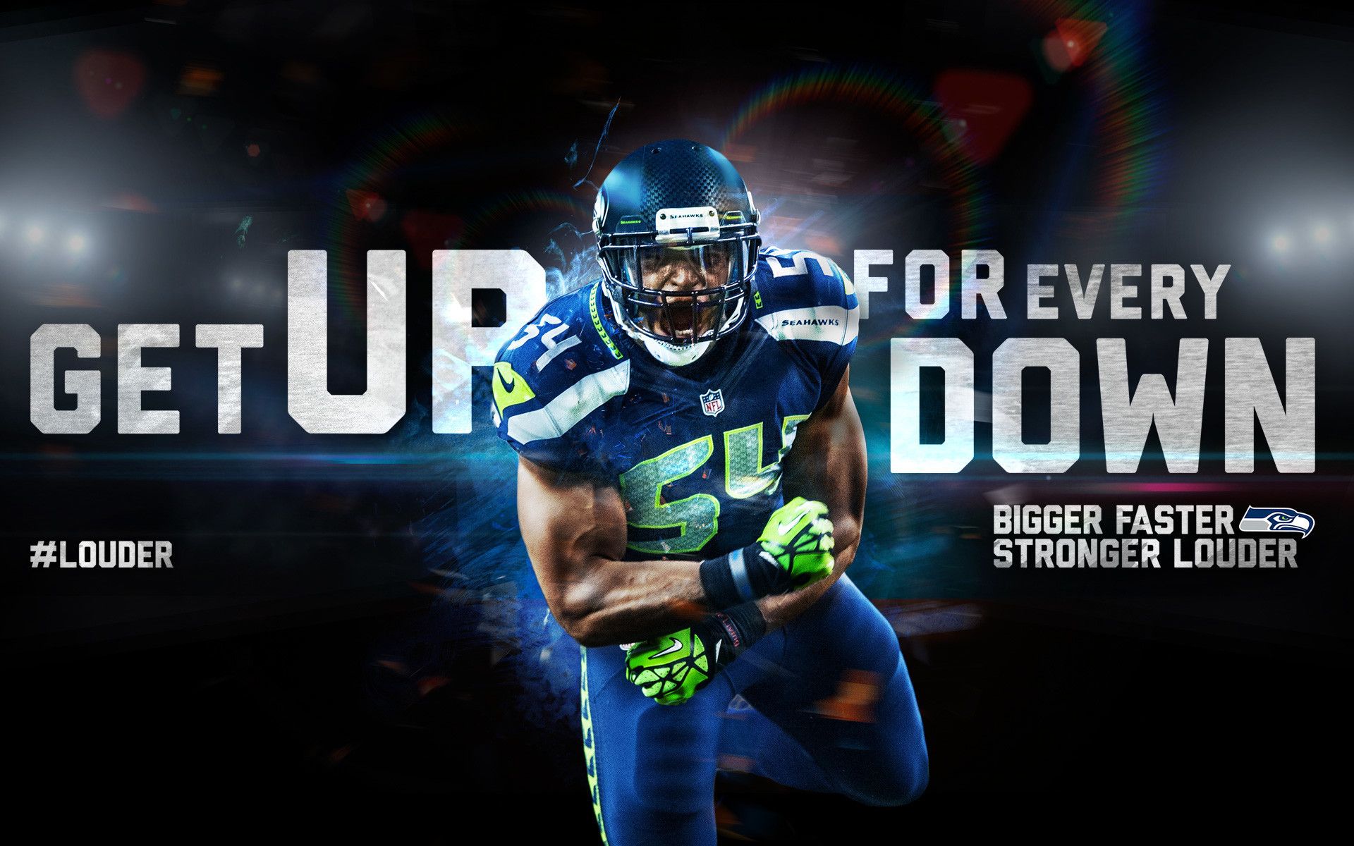 Giocatore Seattle Seahawks NFL, 1920x1200 WUXGA, Desktop