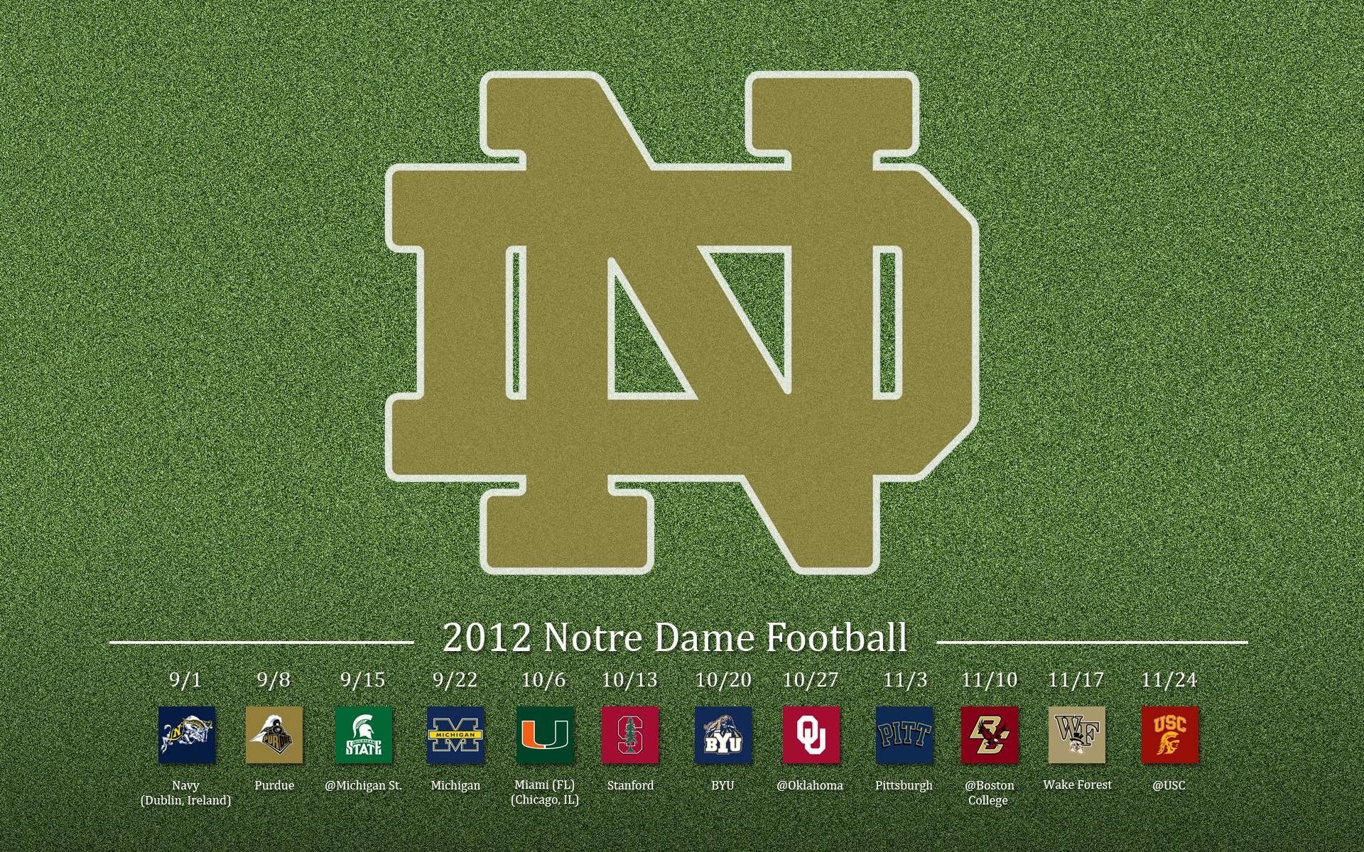 Logo Notre Dame ND blu, 2560x1440 2K QHD, PC