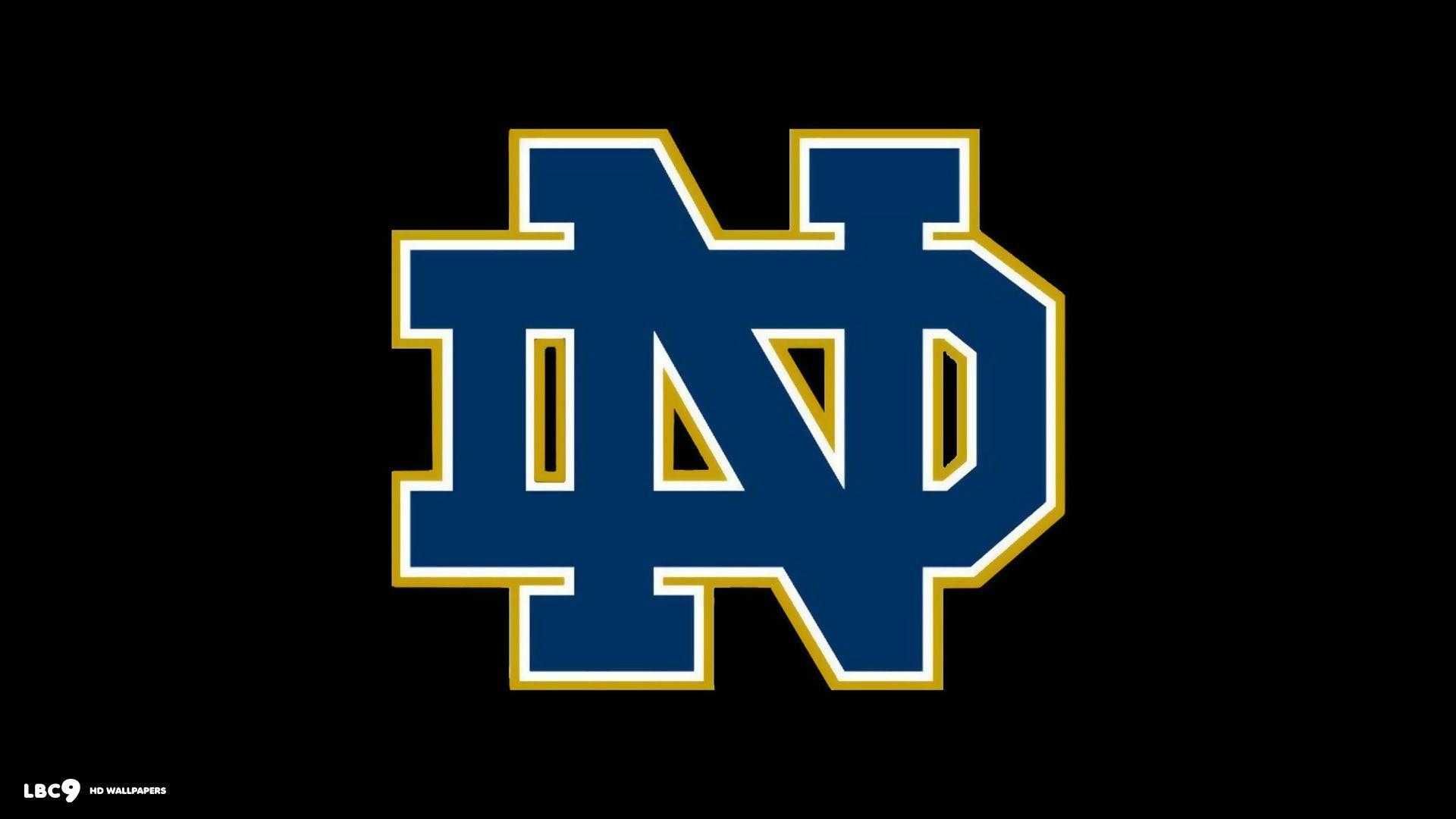 Logo Notre Dame ND blu, 1920x1200 Full HD+ WUXGA, PC