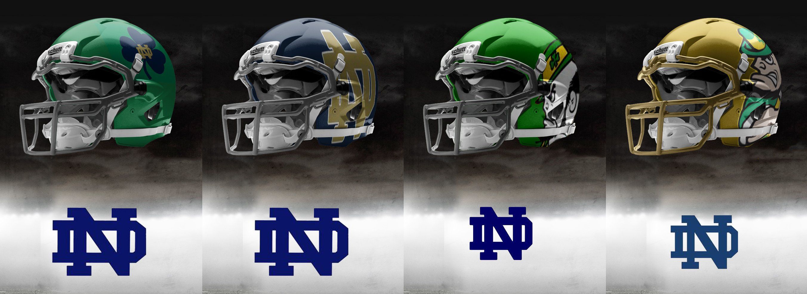 Squadra football Notre Dame in campo, 1280x960 HD, Desktop