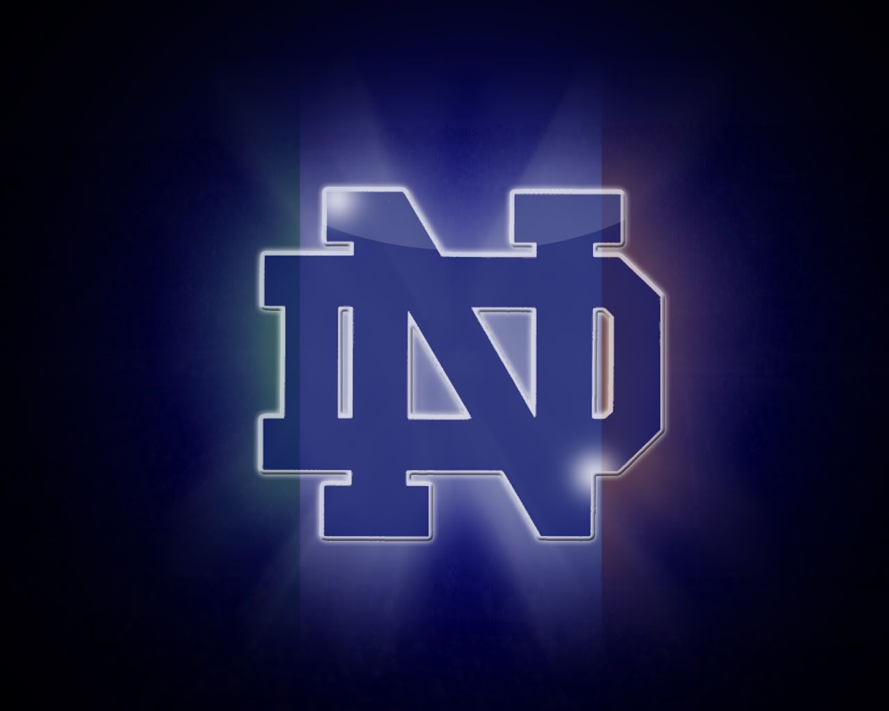 Logo Notre Dame ND blu, 1920x1080 Full HD, Desktop