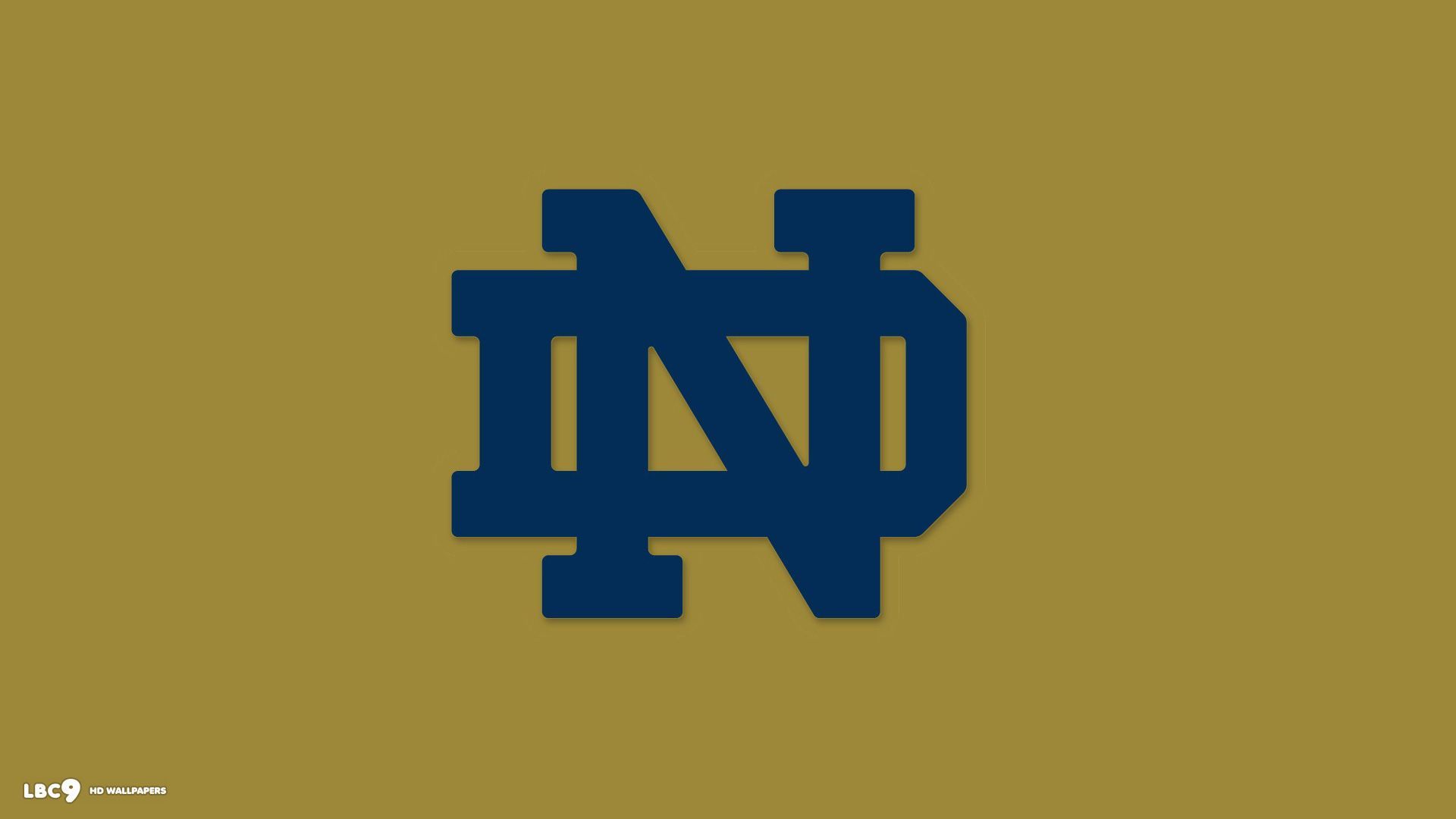 Logo University of Notre Dame, 1920x1080 Full HD, PC