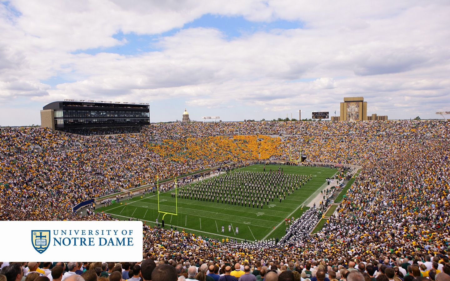 Notre Dame Fighting Irish football, 1921x1080 1080p, iMac