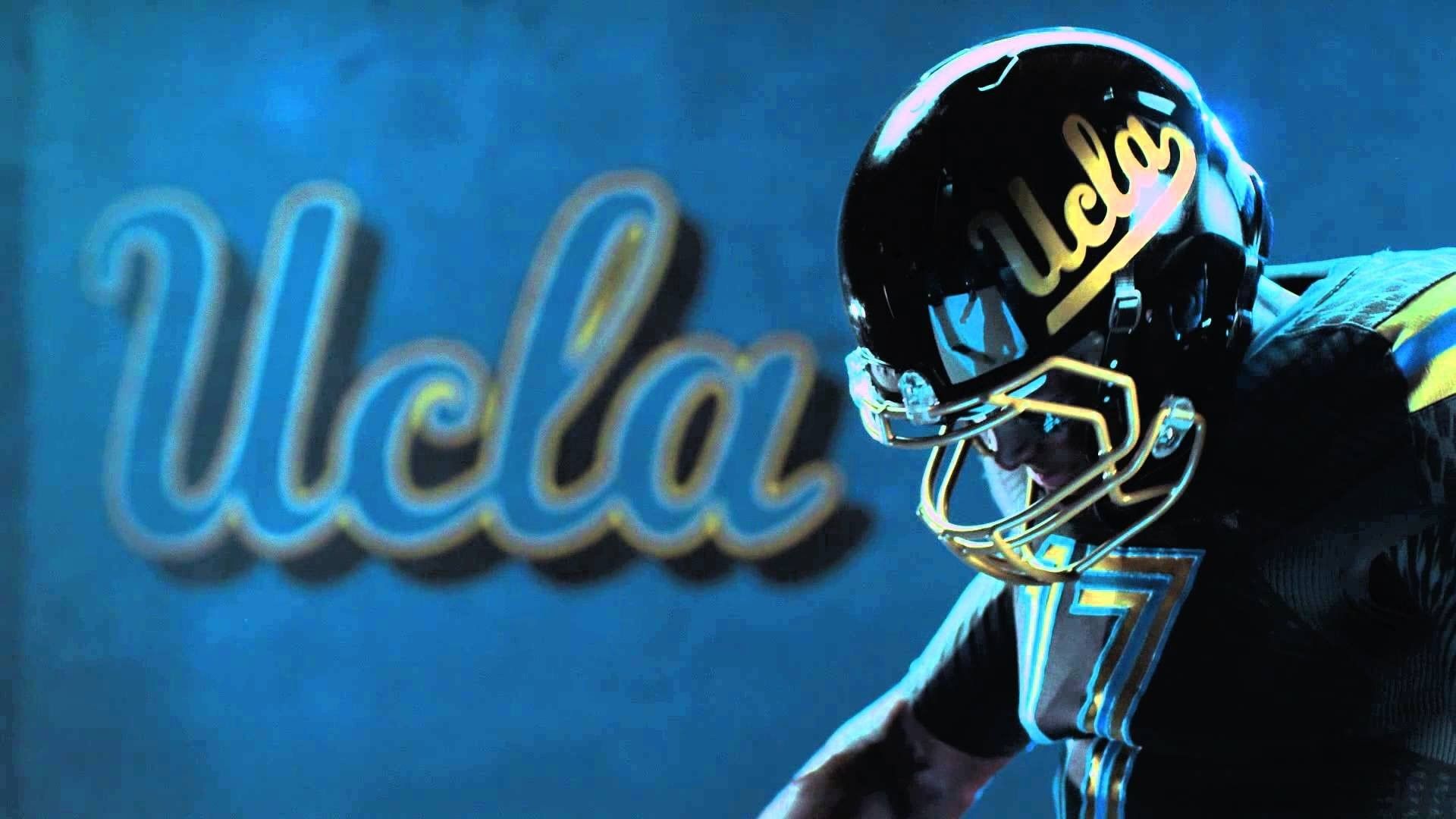 Casco football UCLA blu, 1920x1080 Full HD, Desktop