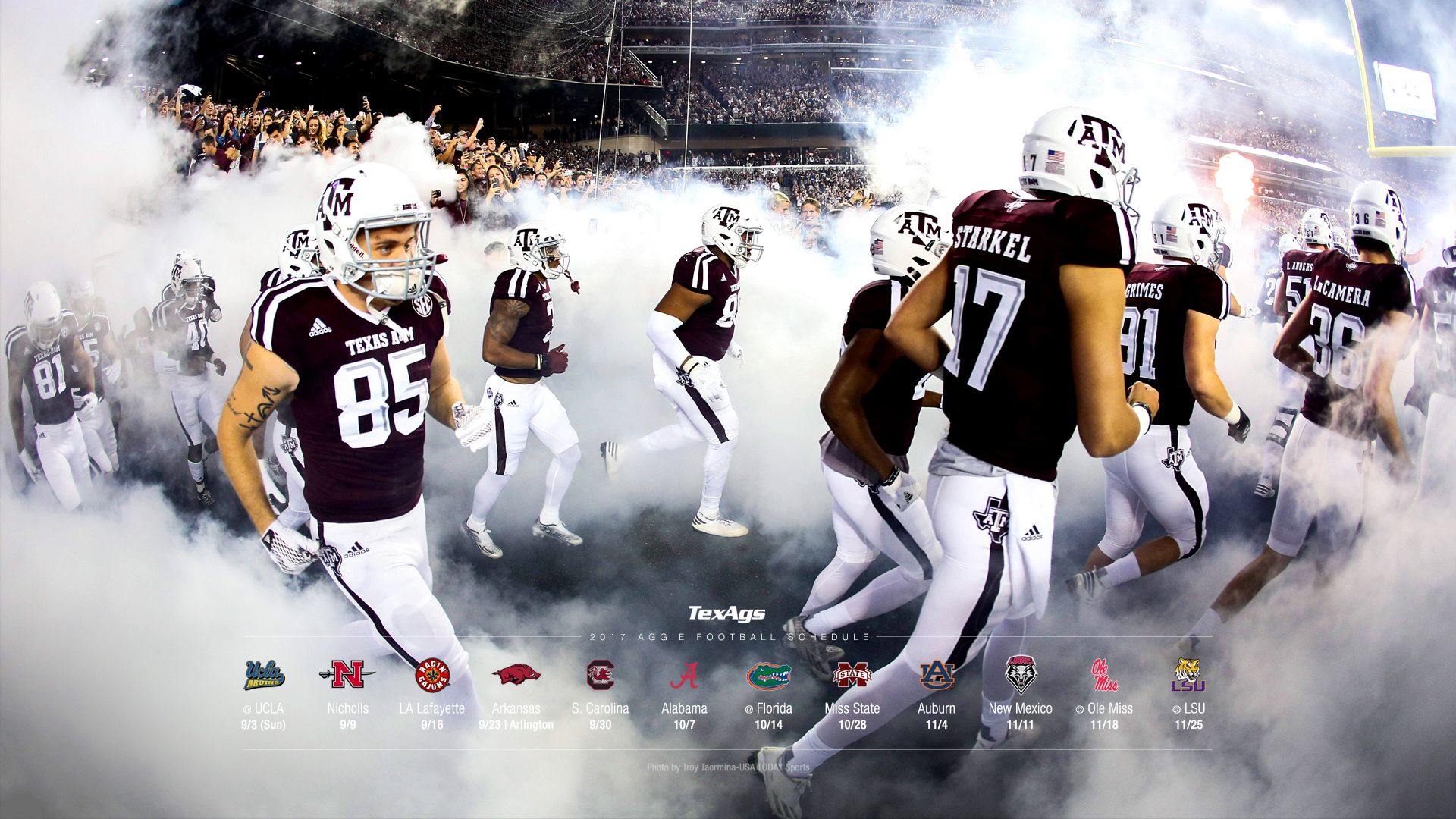 Football americano UCLA vs Texas A&M, 1920x1080 Full HD, PC Desktop