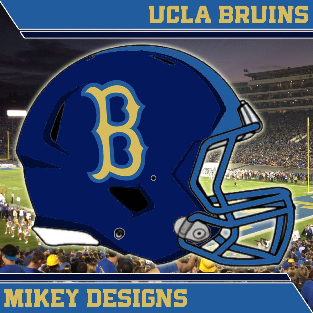 Casco football UCLA Bruins blu, 1000x1000 HD, Laptop