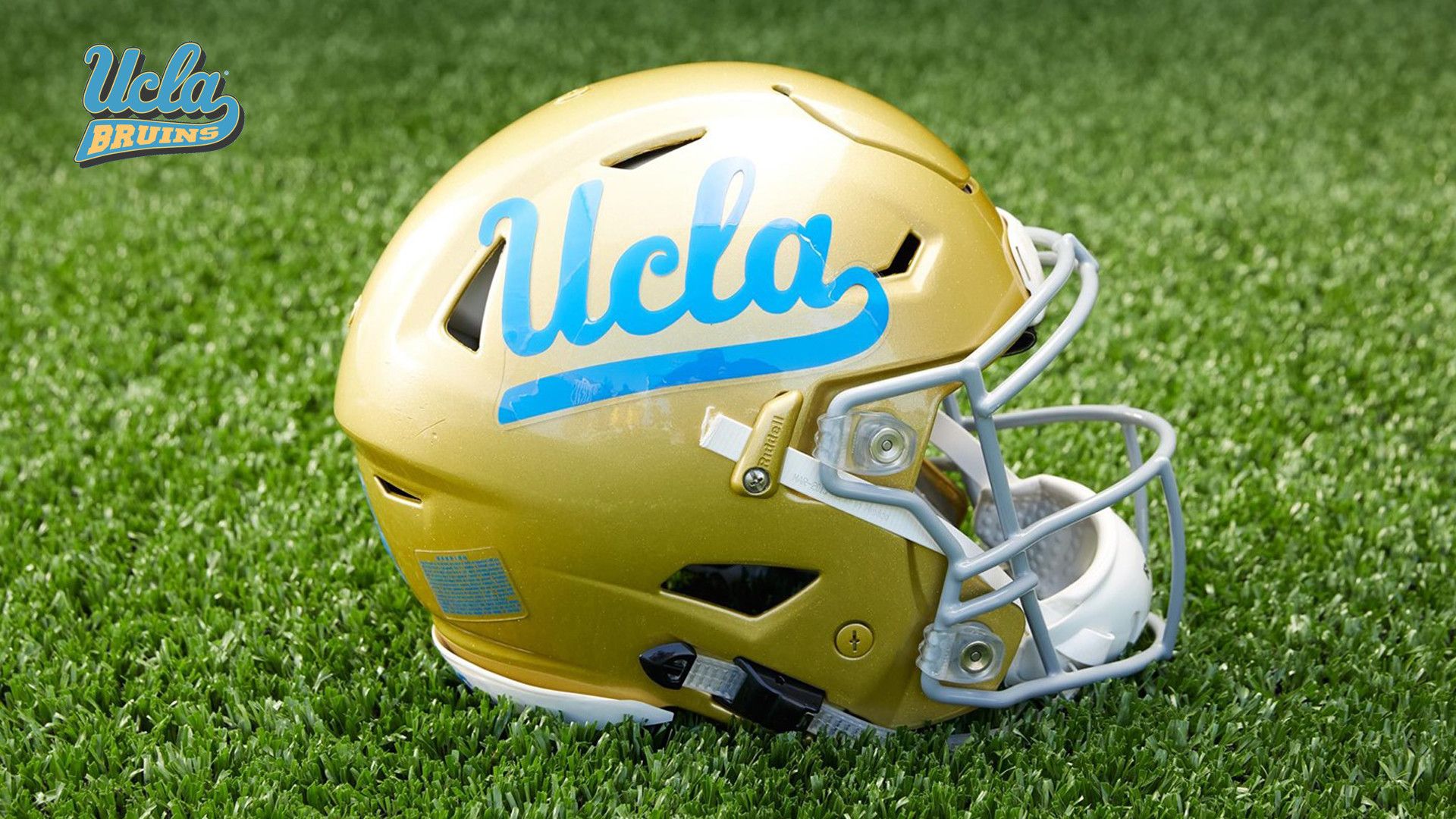 Casco football UCLA oro, 1920x1080 1080p, Desktop