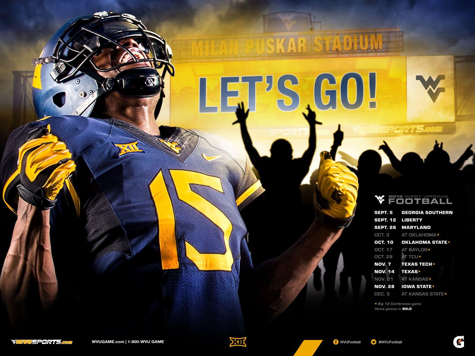Giocatore football WVU Mountaineers, 1600x1200 HD, Desktop