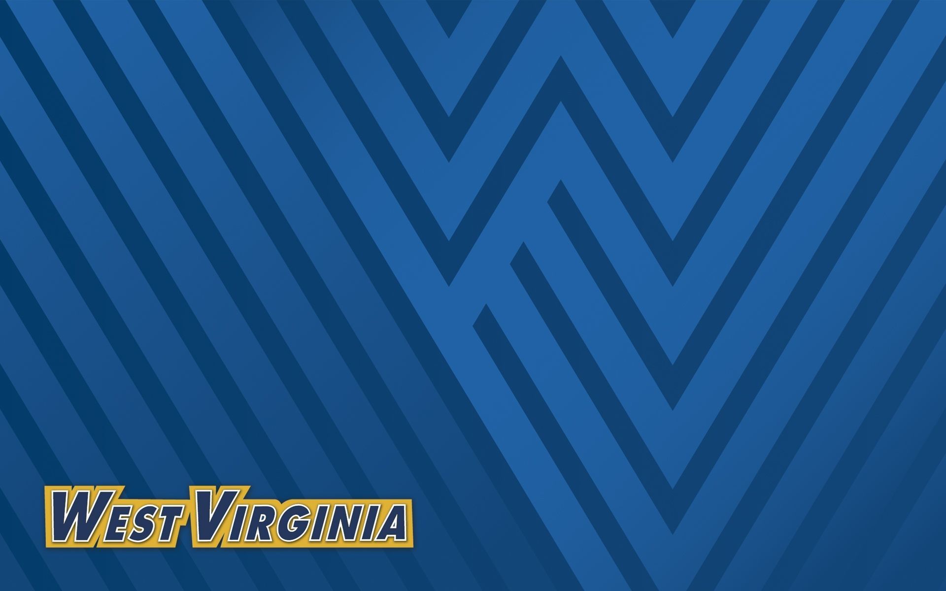 Logo WVU Flying WV, 1080x1920 Verticale, Mobile