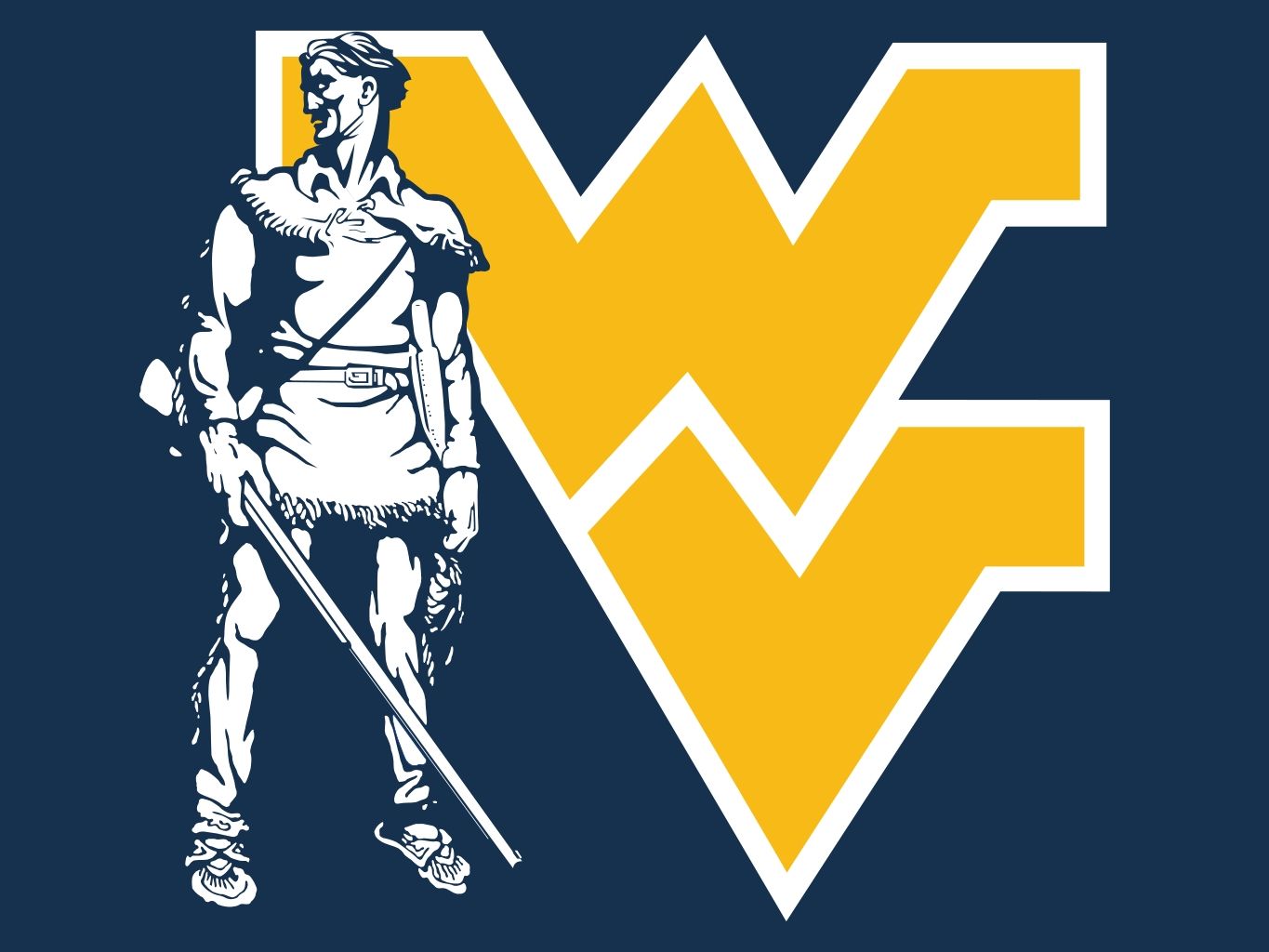 Logo WVU Mountaineers, 1365x1024 720p, Acer Nitro