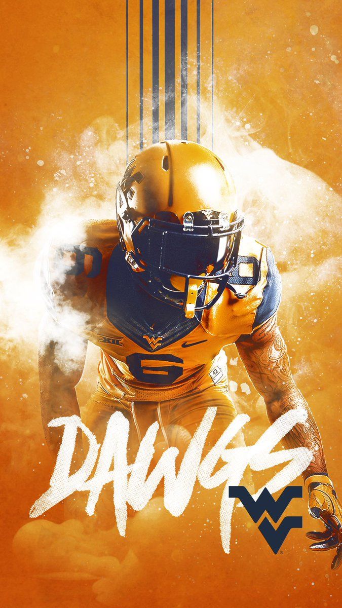 Casco football WVU arancione, 675x1200 Full HD Verticale, iPhone