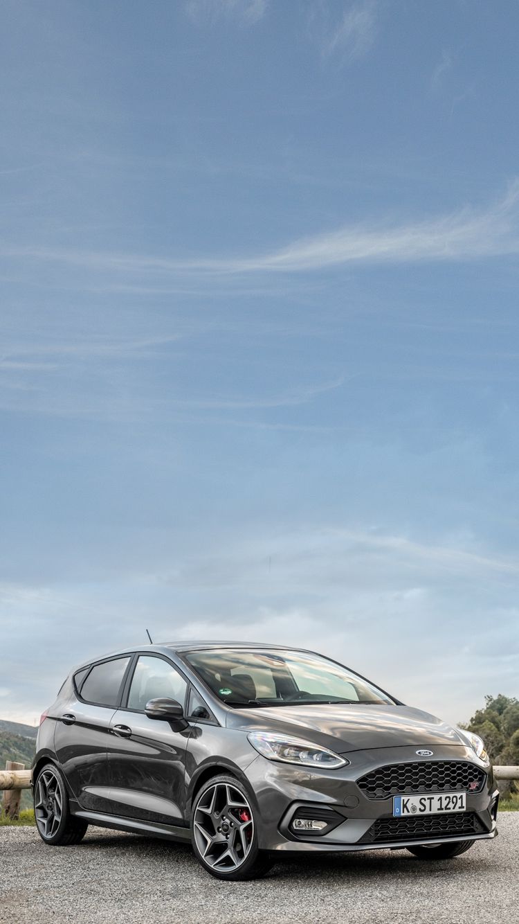 Ford Fiesta ST grigia, 750x1334 Full HD Verticale, Smartphone