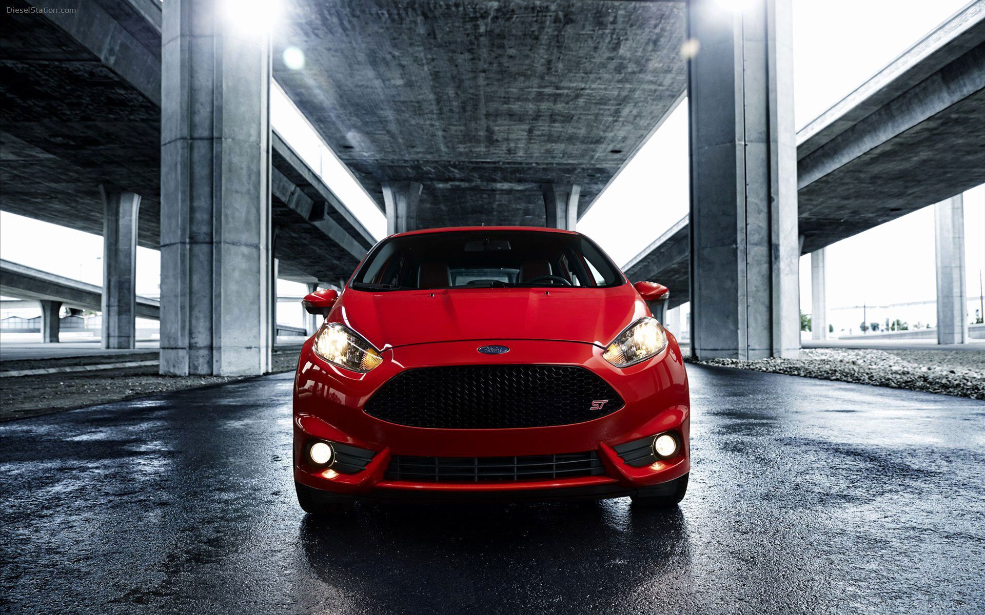 Ford Fiesta ST rossa, 1920x1200 Full HD+, PC