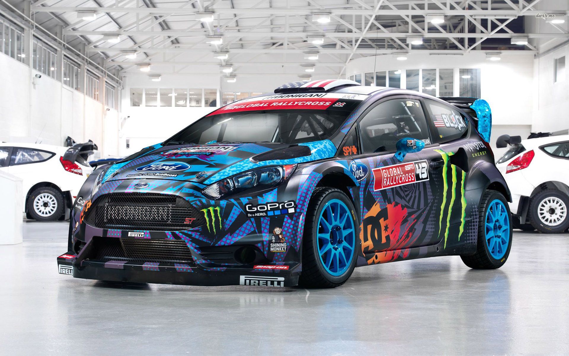 Ford Fiesta ST rally colorata, 1920x1200 WUXGA, Laptop
