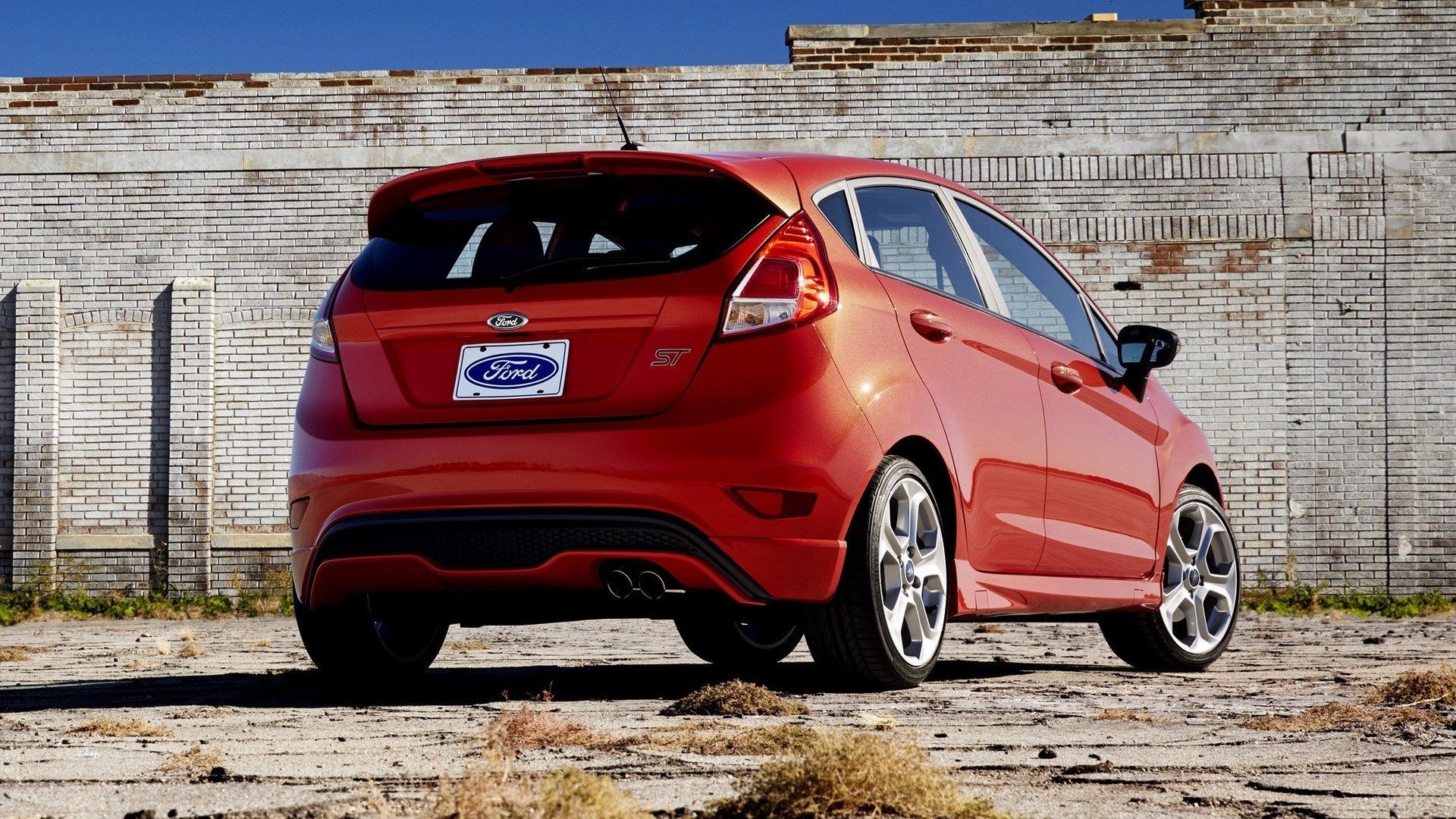 Ford Fiesta ST rossa, 1920x1080 Full HD 1080p, PC