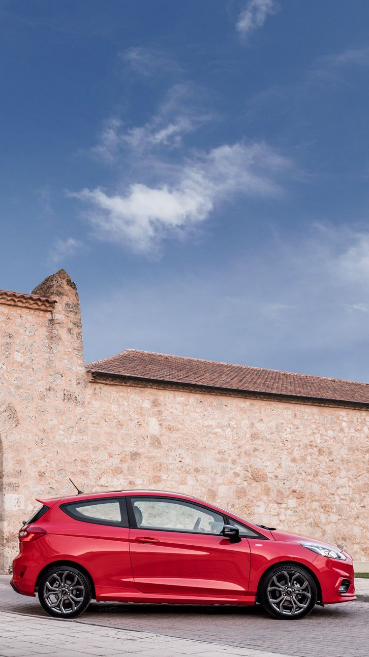 Ford Fiesta ST rossa, 750x1334 Verticale, Telefono