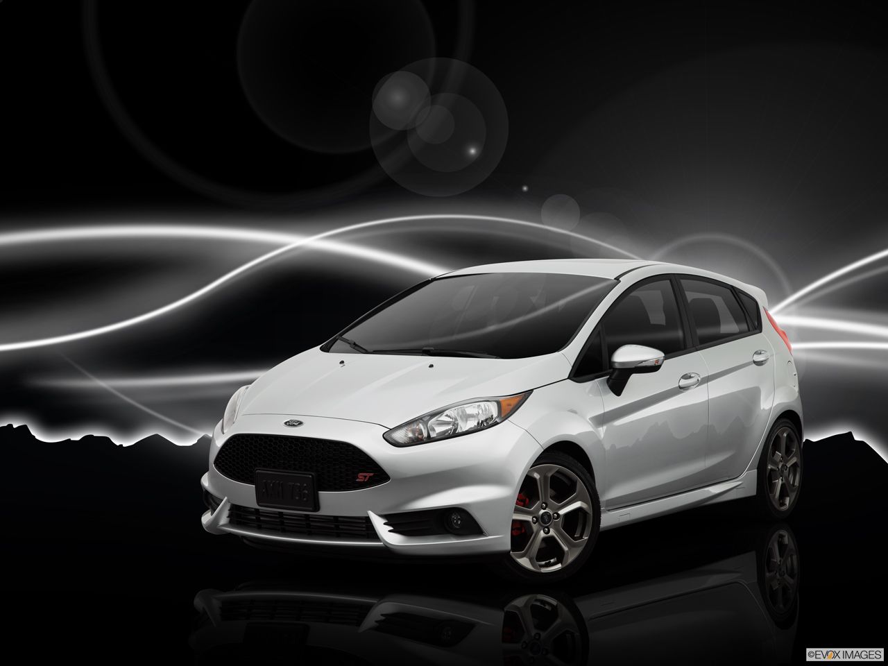 Ford Fiesta ST bianca, 1280x960 720p, MacBook Air