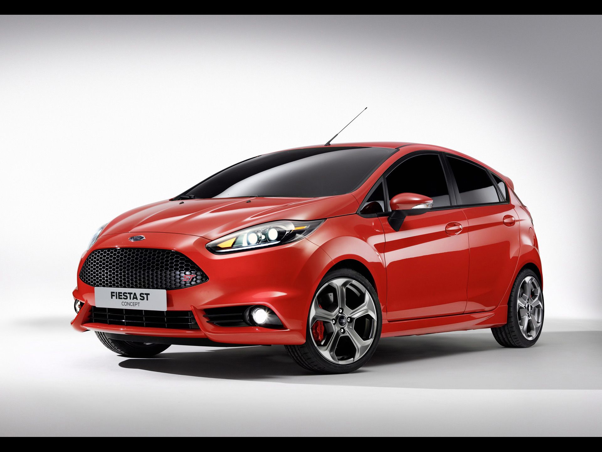 Ford Fiesta ST rossa, 1920x1440 Full HD+, Laptop