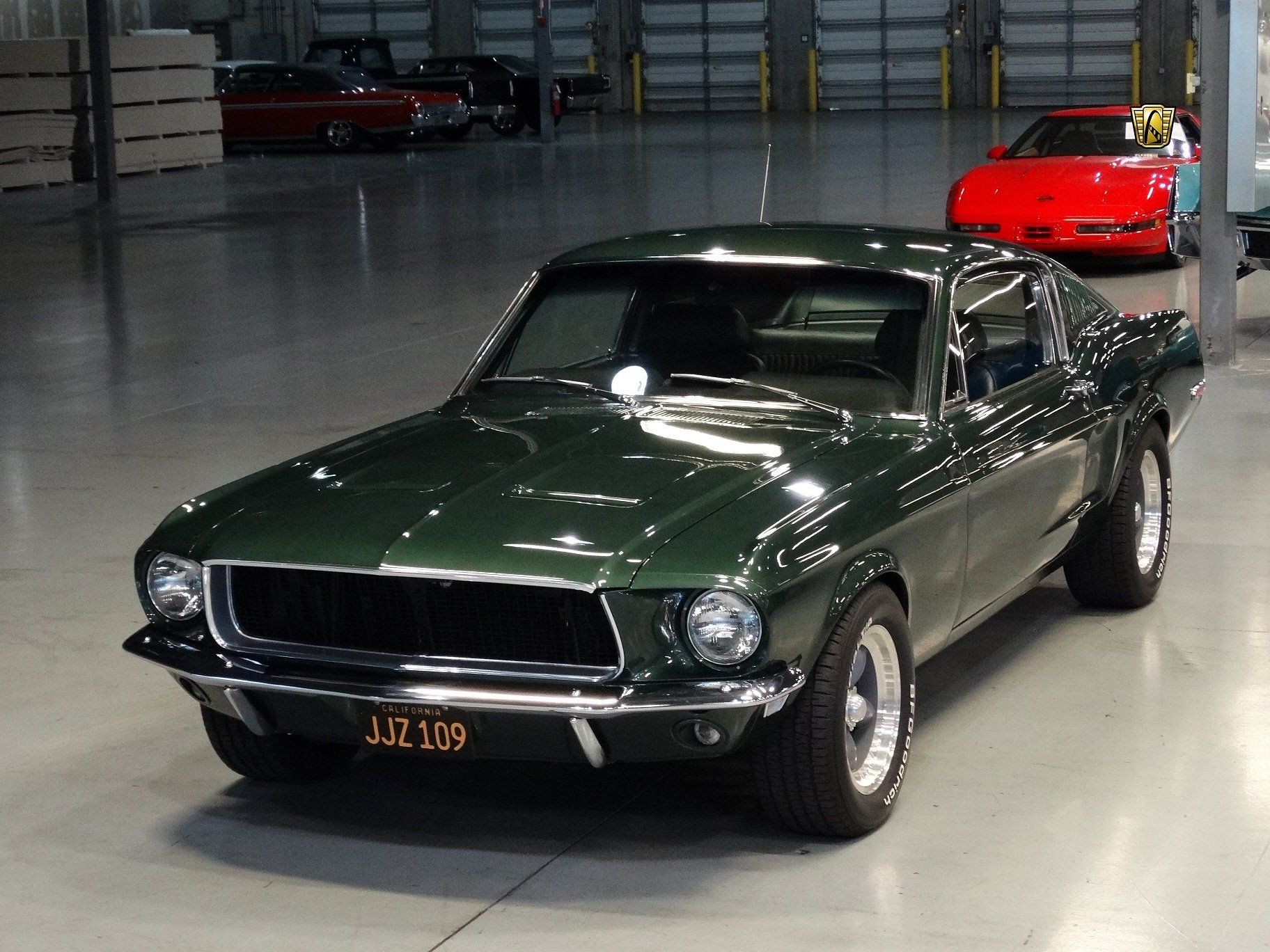 Ford Mustang Fastback verde 1968, 1824x1368 HD Ready, PC