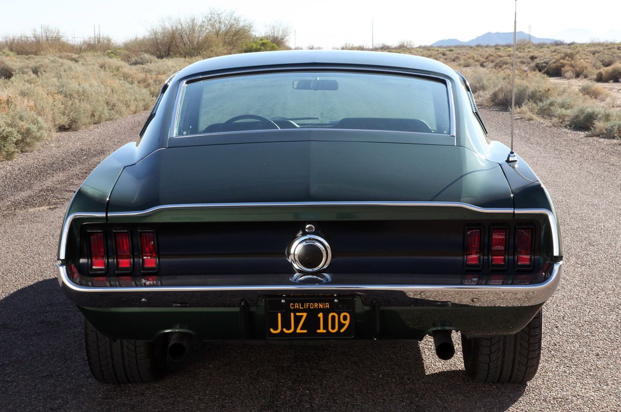 Ford Mustang 1968 verde retro, 1280x850 HD, Desktop