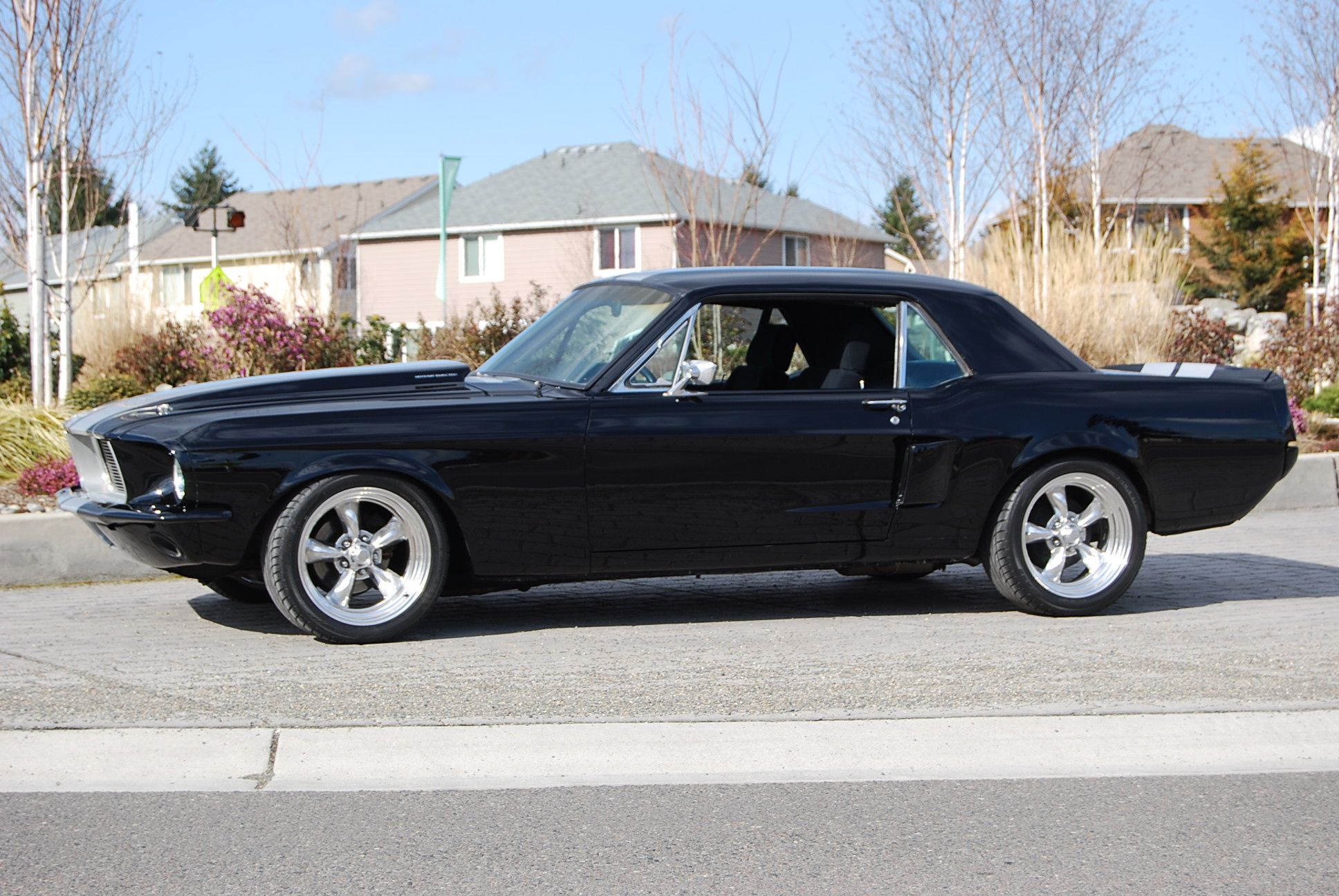 Ford Mustang nera 1968, 1936x1296 Full HD+, Desktop