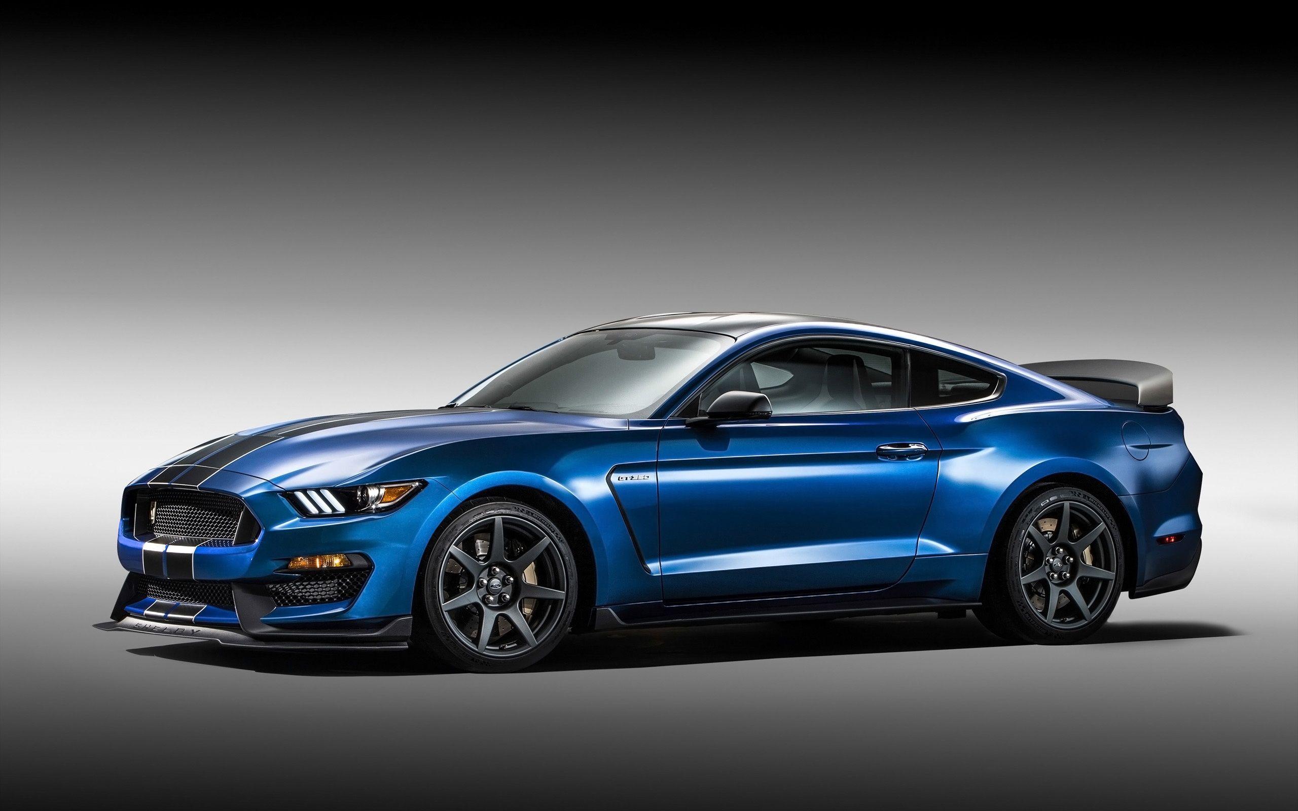 Ford Mustang Shelby blu, 2560x1600 2K, MacBook Pro