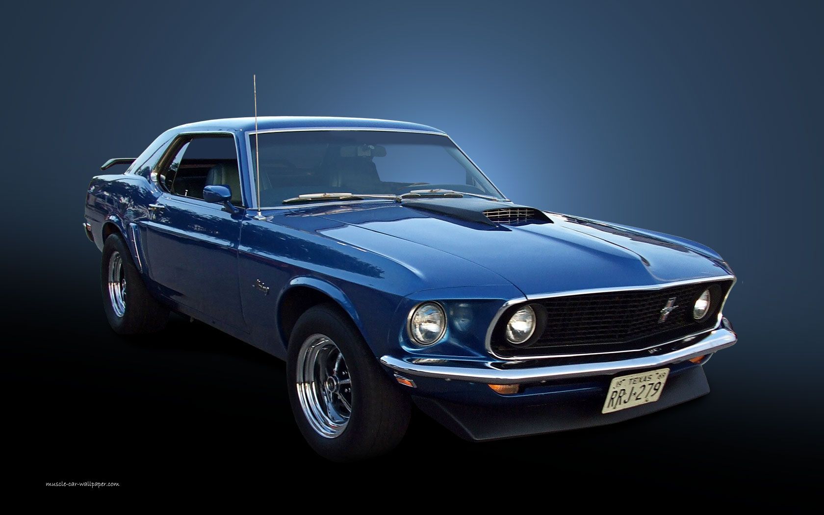 Ford Mustang blu classica, 1680x1050 900p, PC