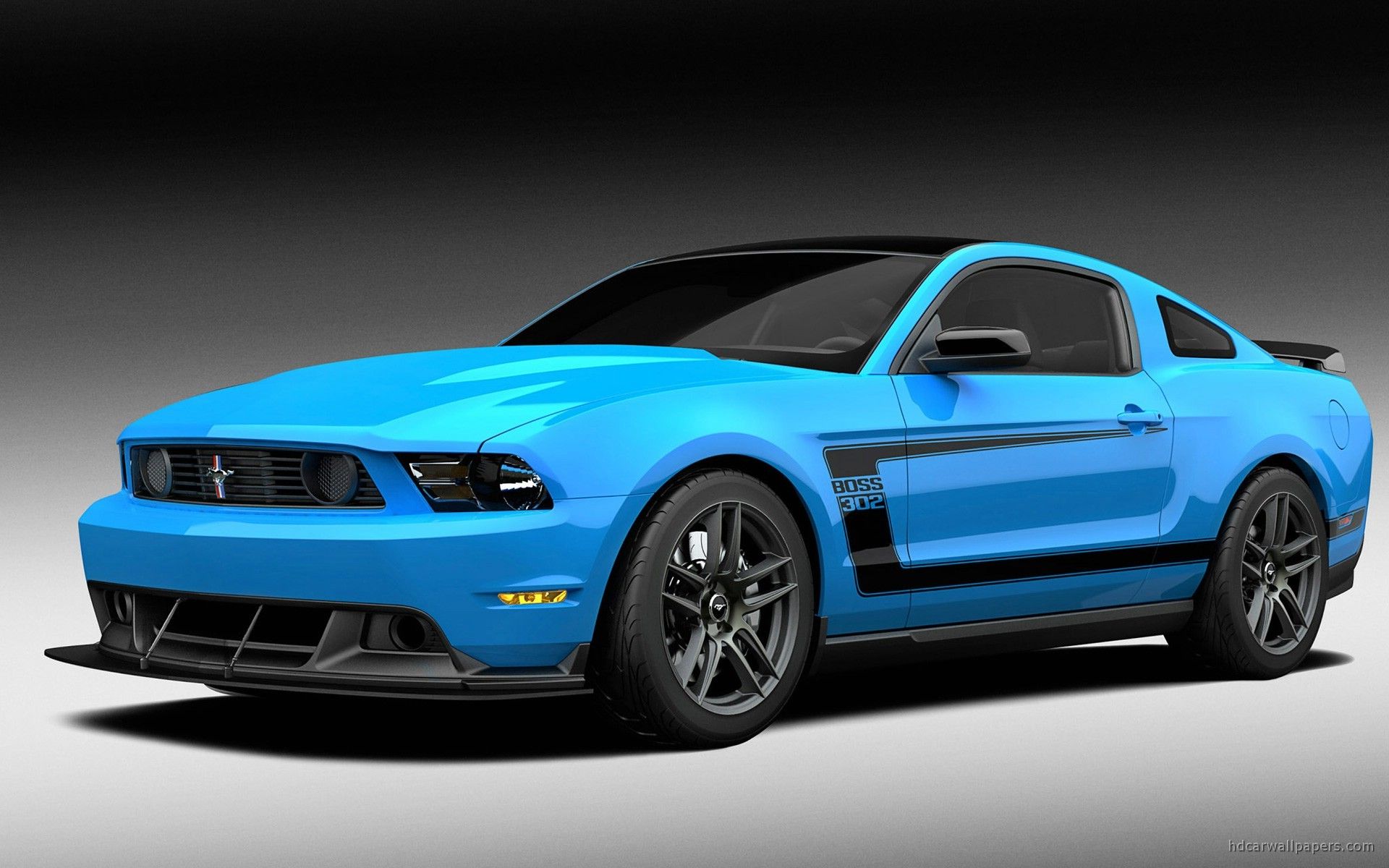 Ford Mustang Boss blu, 1920x1200 WUXGA, PC Desktop
