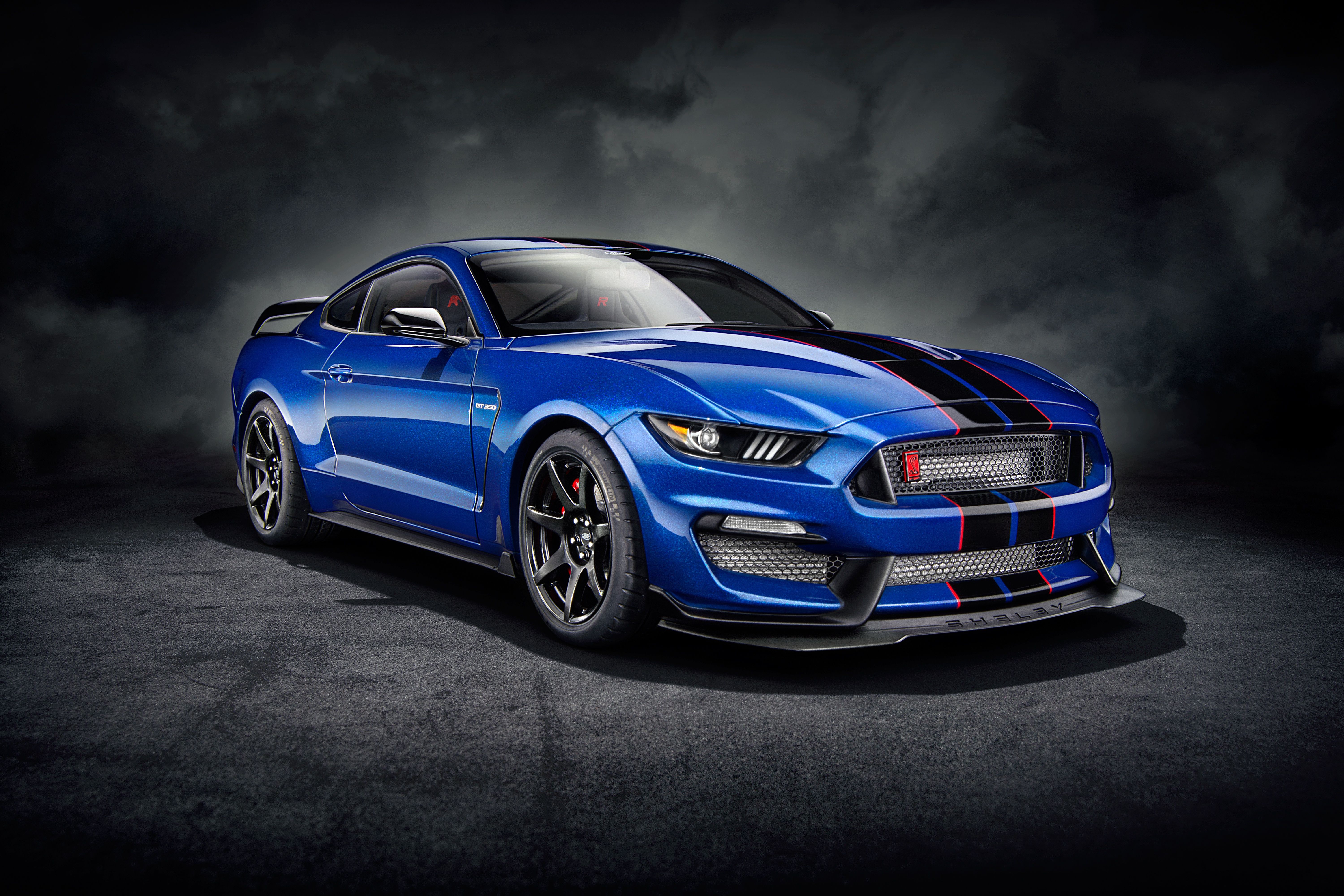 Ford Mustang Shelby blu, 6000x4000 Ultra HD, Monitor 4K