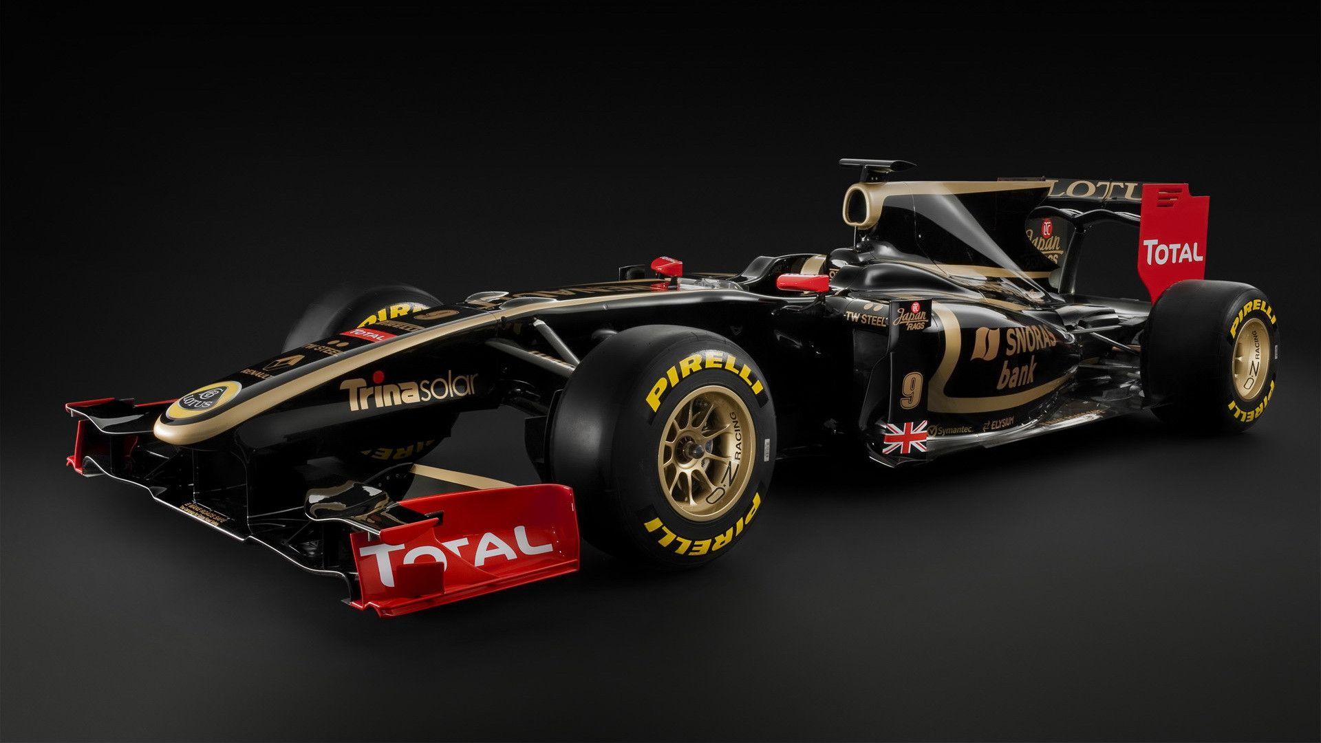 Auto Formula 1 Lotus nera, 1920x1080 Full HD 1080p, Desktop