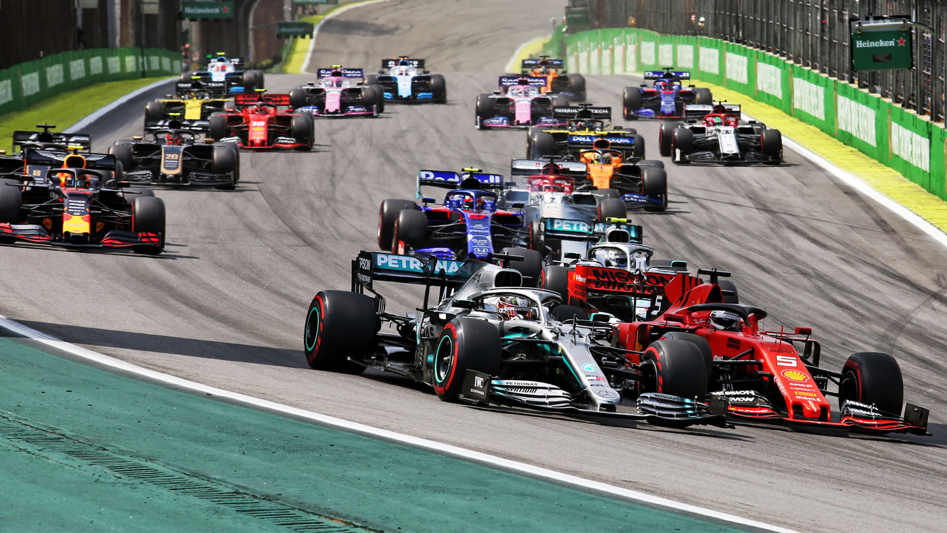 Auto Formula 1 in gara, 1920x1080 Full HD 1080p, Laptop