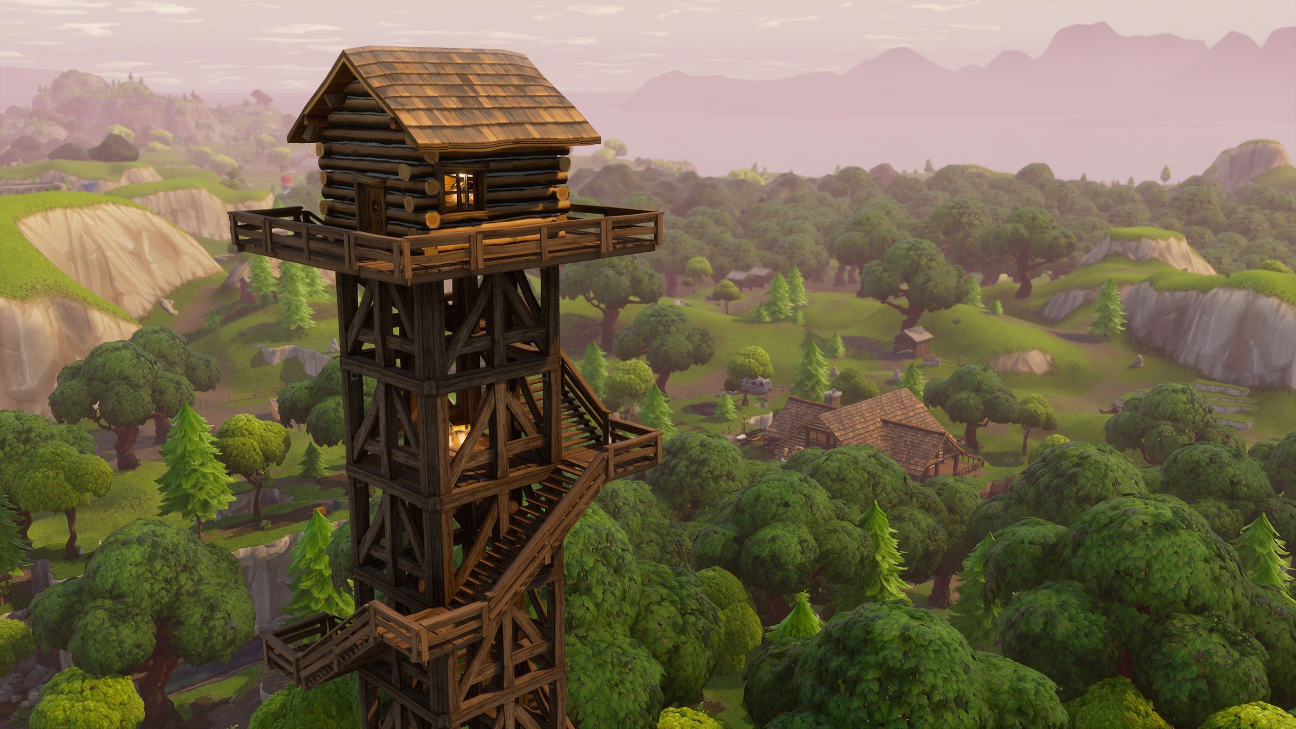 Torre di legno Fortnite, 2560x1440 QHD, Laptop
