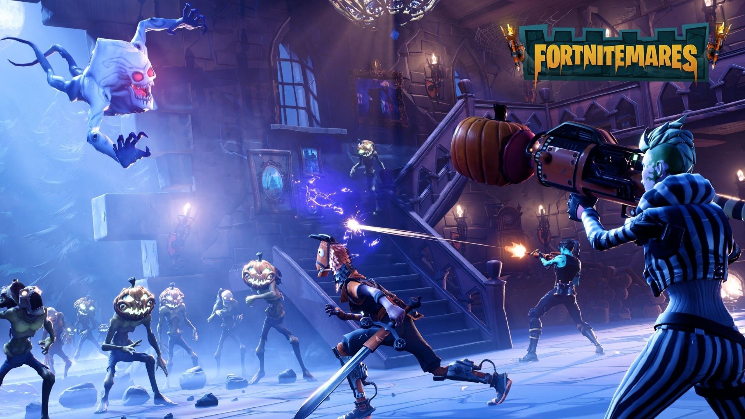 Fortnite Fortnitemares evento Halloween, 2560x1440 1440p, Desktop