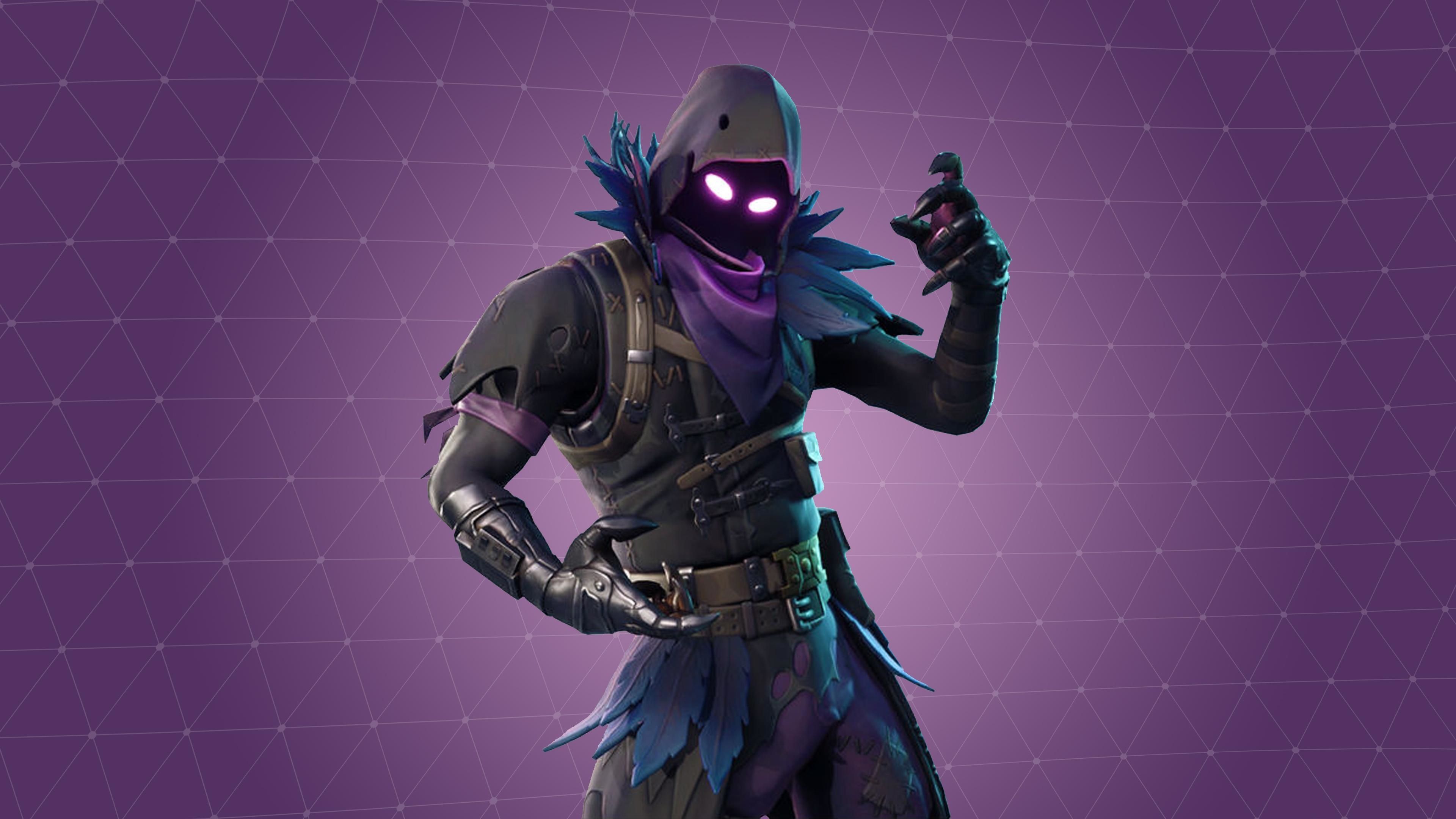 Raven personaggio Fortnite, 3840x2160 Ultra HD, Monitor 4K
