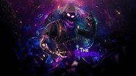 Personaggio Fortnite viola scuro, 3840x2160 4K Ultra HD, Monitor 4K