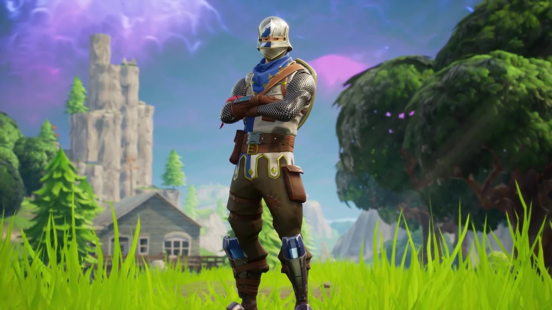 Personaggio Fortnite armatura medievale, 1920x1080 1080p, PC