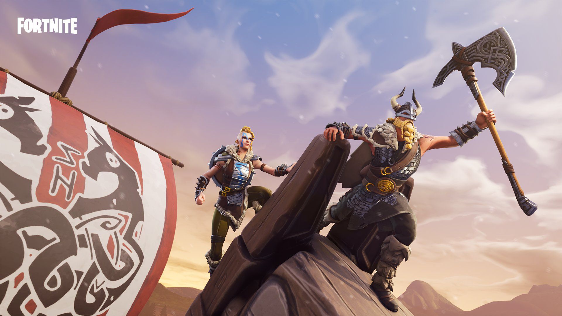Personaggi vichinghi Fortnite, 1920x1080 Full HD, Desktop