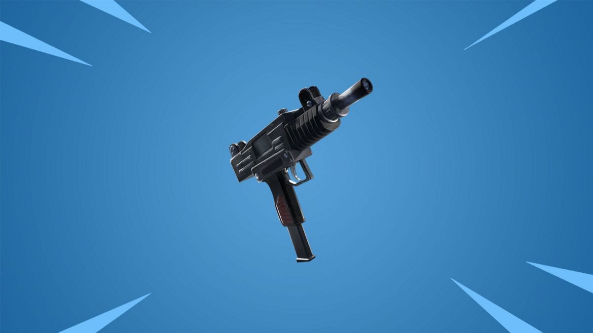 Personaggio Fortnite con mitra SMG, 1920x1080 1080p, Desktop