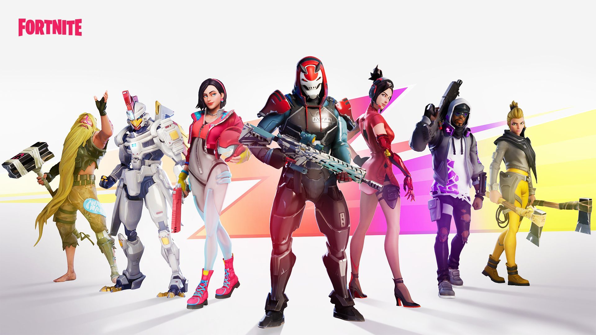 Personaggi Fortnite sparatoria fucile, 1920x1080 1080p, Desktop