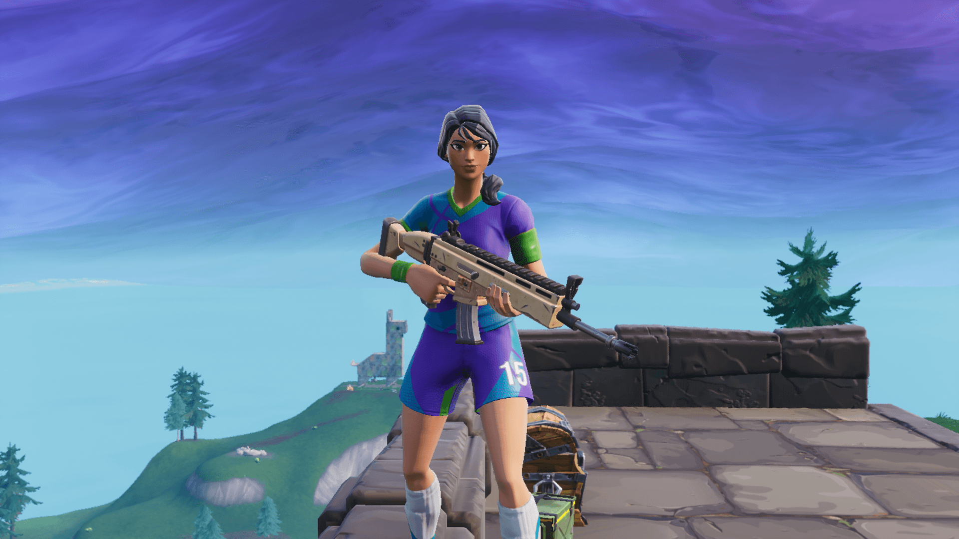 Revolver Fortnite arancione, 1920x1080 1080p, PC Desktop