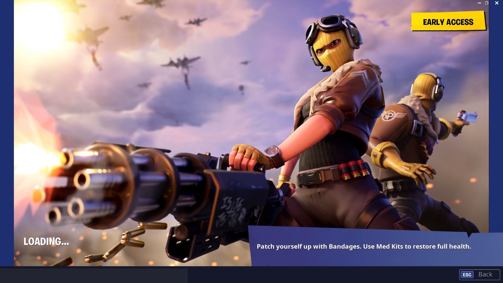 Personaggi Fortnite con armi, 1920x1080 Full HD 1080p, PC Desktop