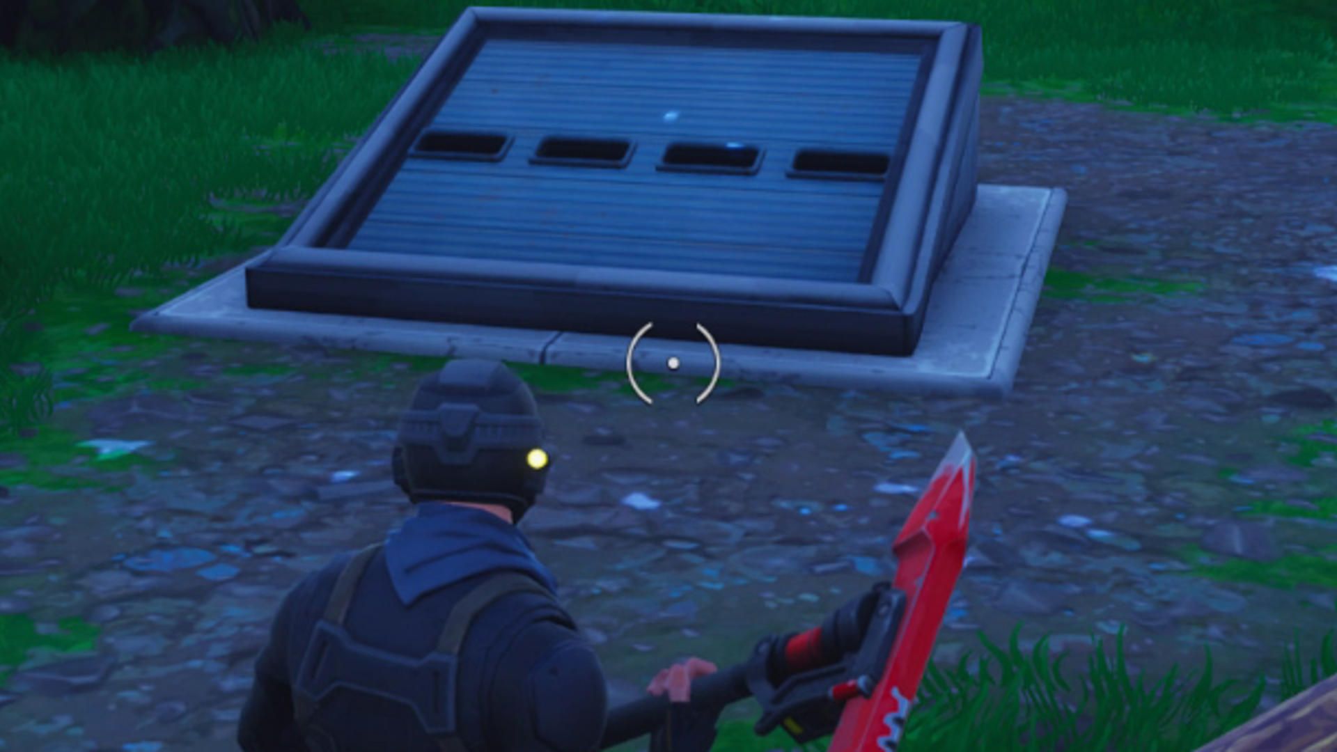 Personaggio Fortnite spara fucile, 1220x686 HD, Desktop