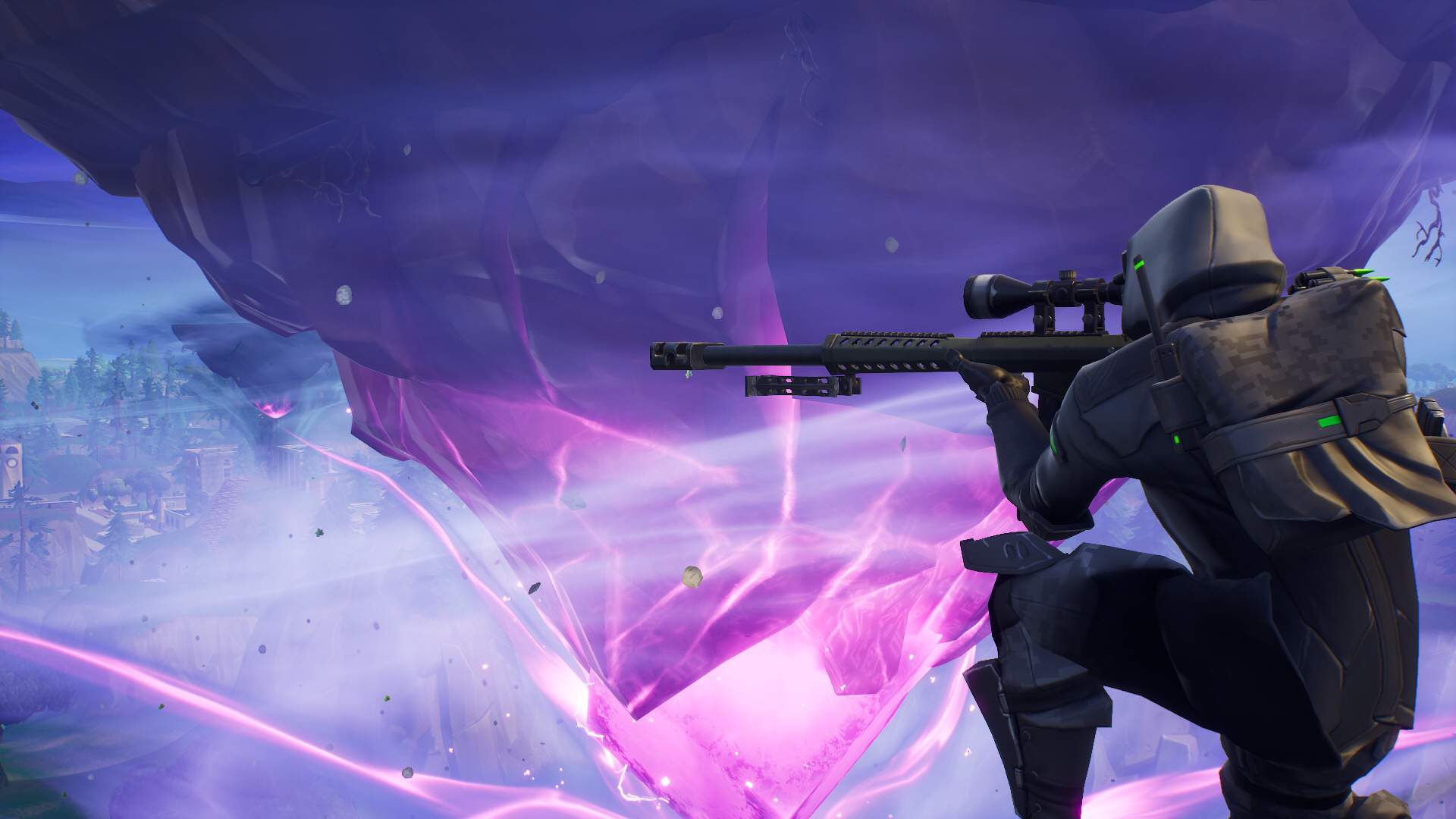 Wingman Fortnite con fucile, 1920x1080 1080p, Laptop