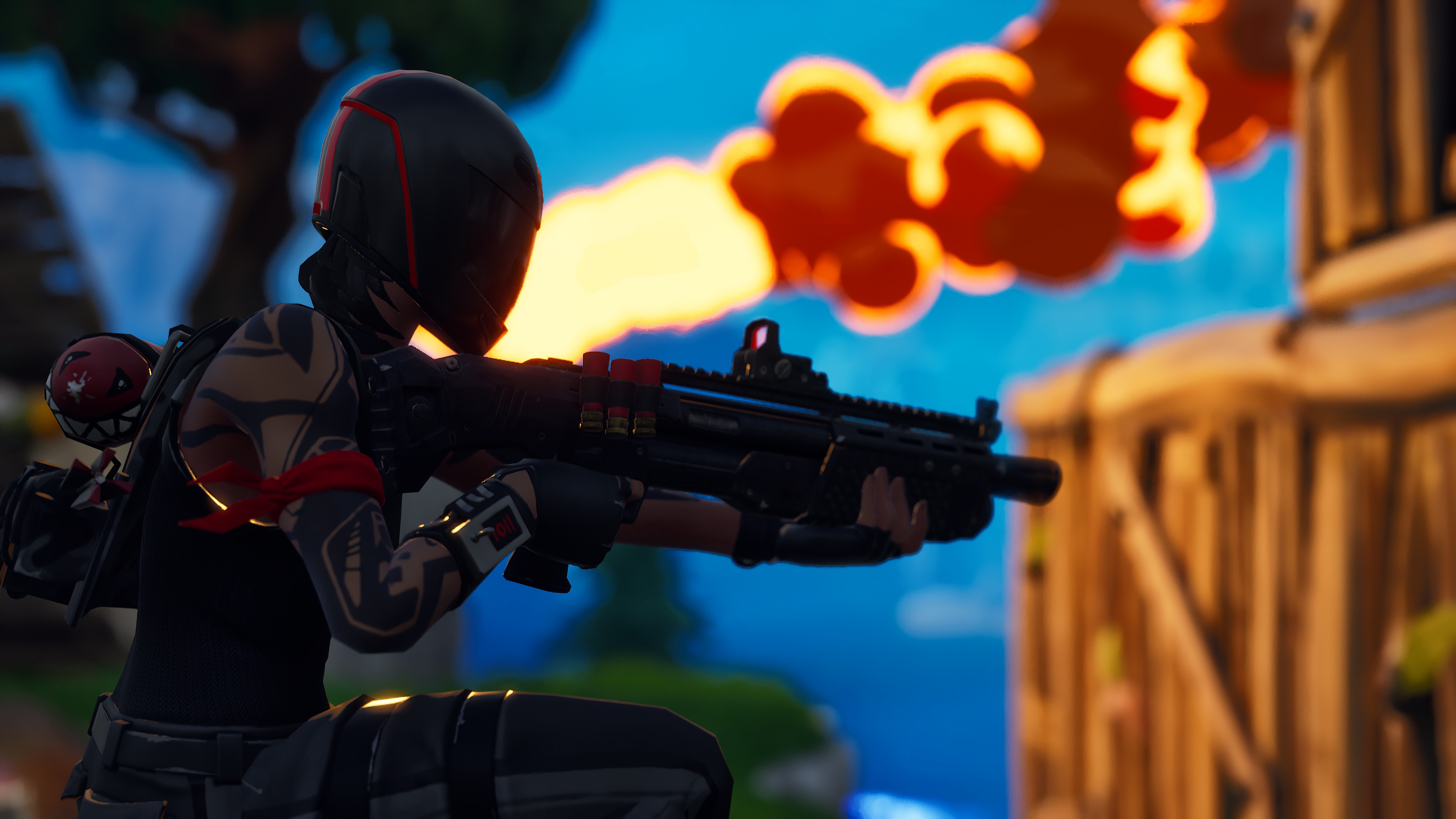 con le Armi di Fortnite Battle Royale, 950x1689 Full HD Verticale, Google Pixel