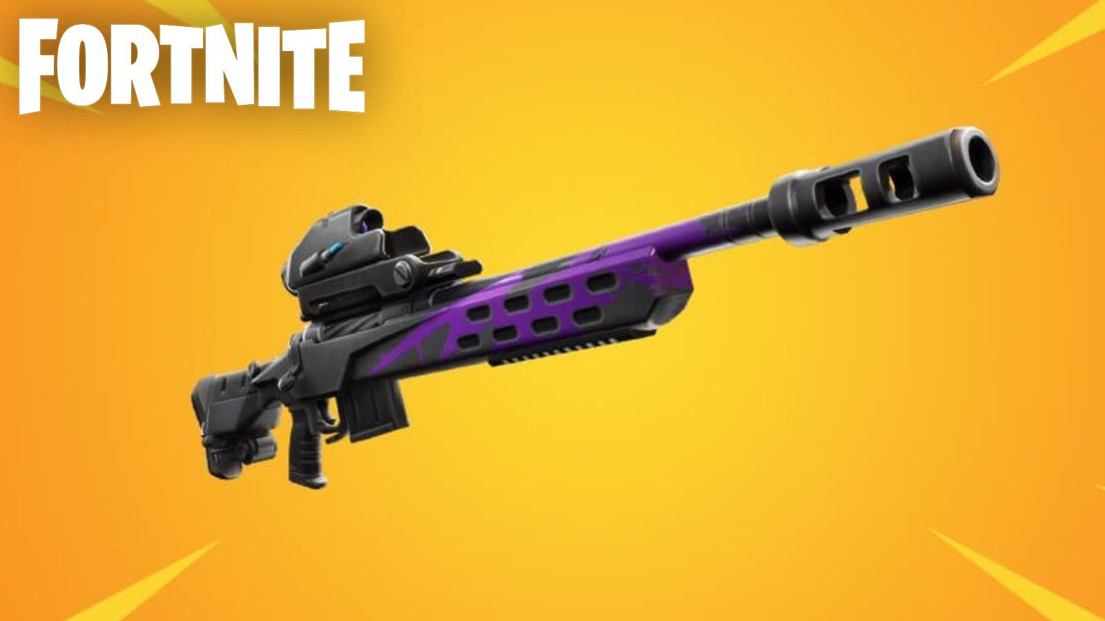 Fucile da cecchino viola Fortnite, 1600x900 HD Ready, PC