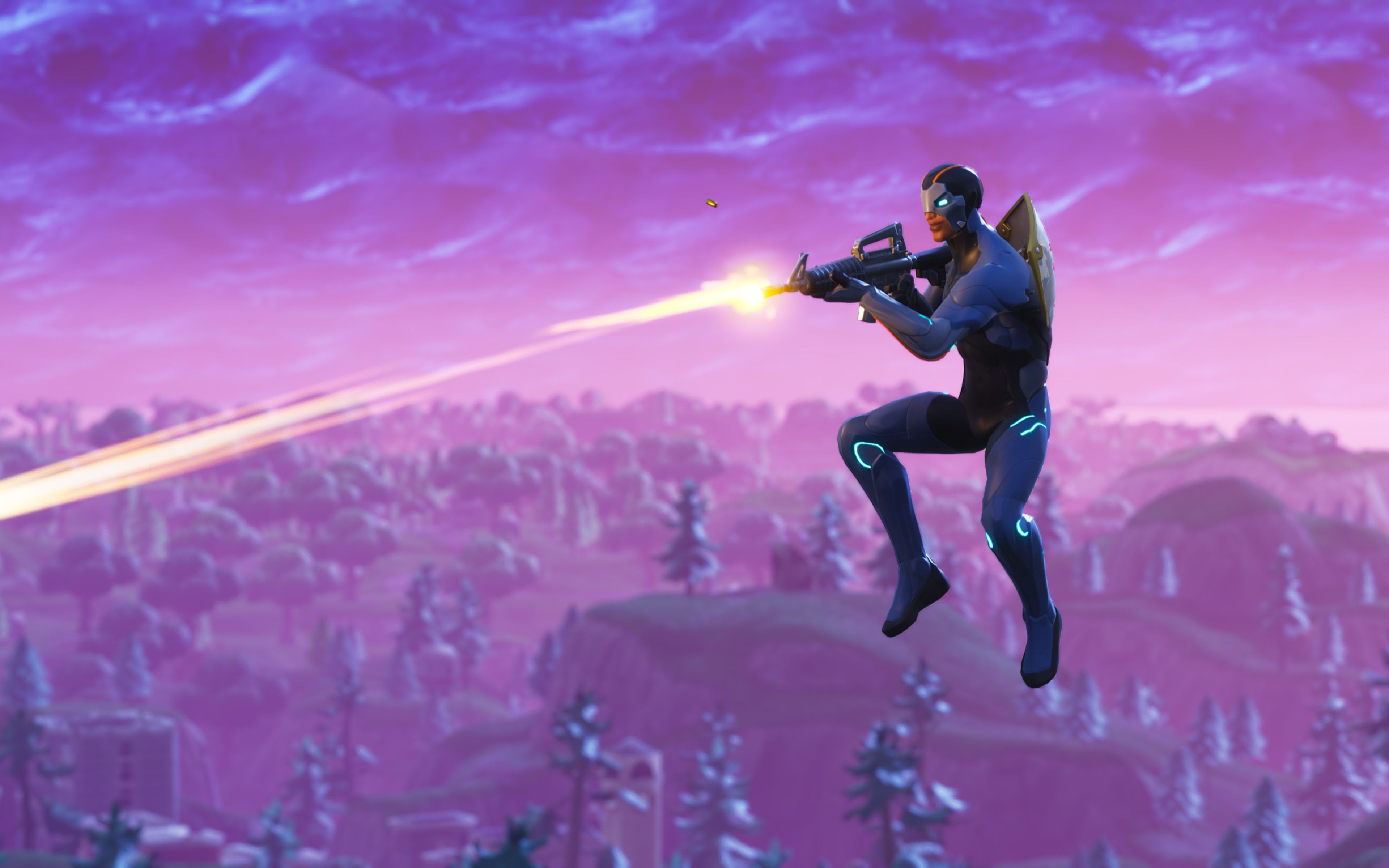 Personaggio Raven Fortnite fucile laser, 3840x2400 4K, Smart TV 4K