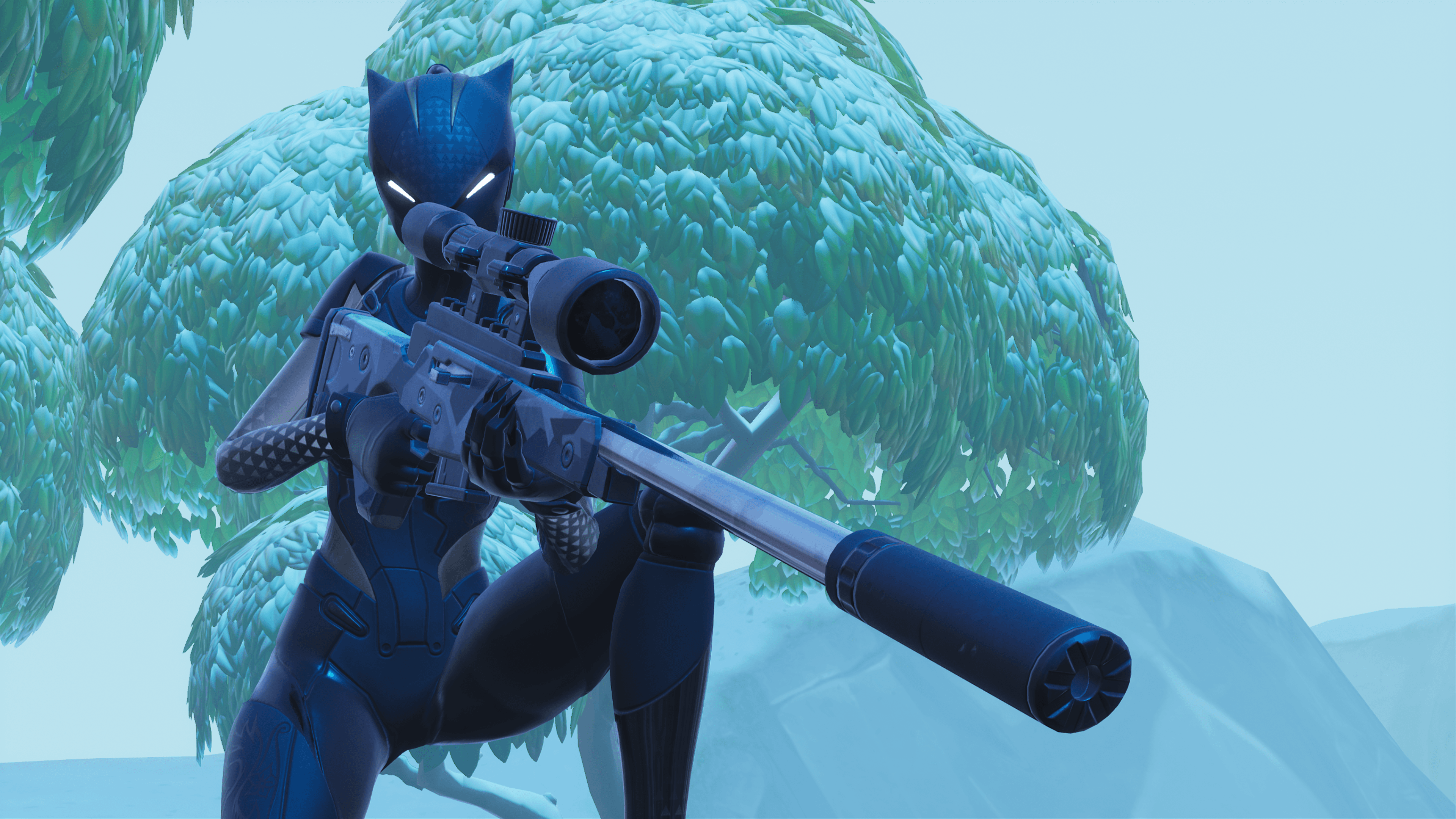 Personaggio Fortnite con fucile, 1920x1080 1080p, Desktop